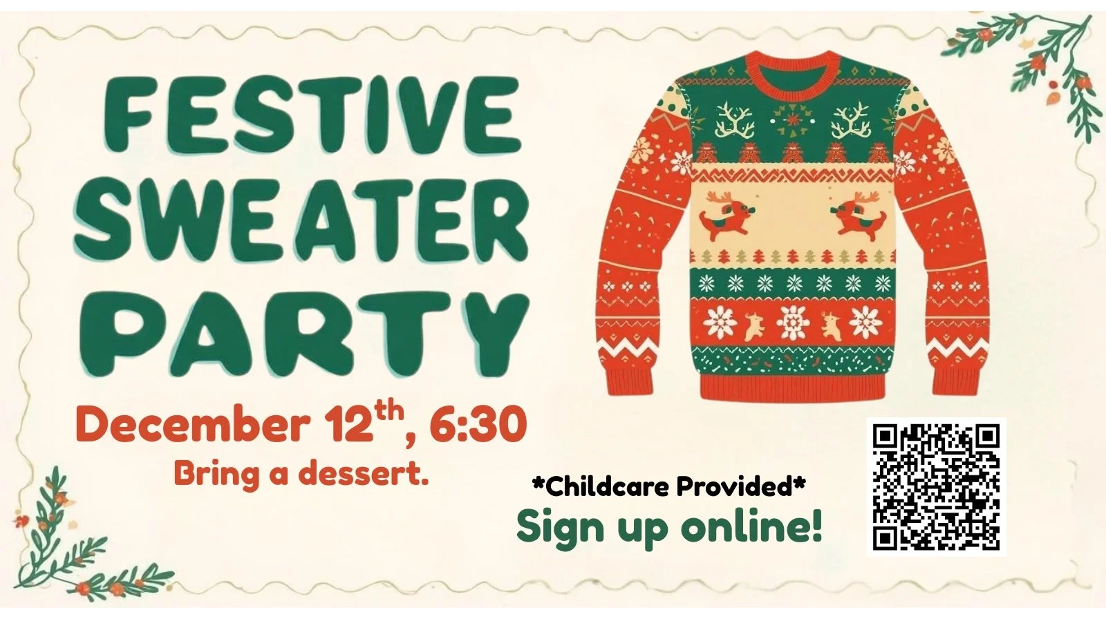 Festive Sweater Party