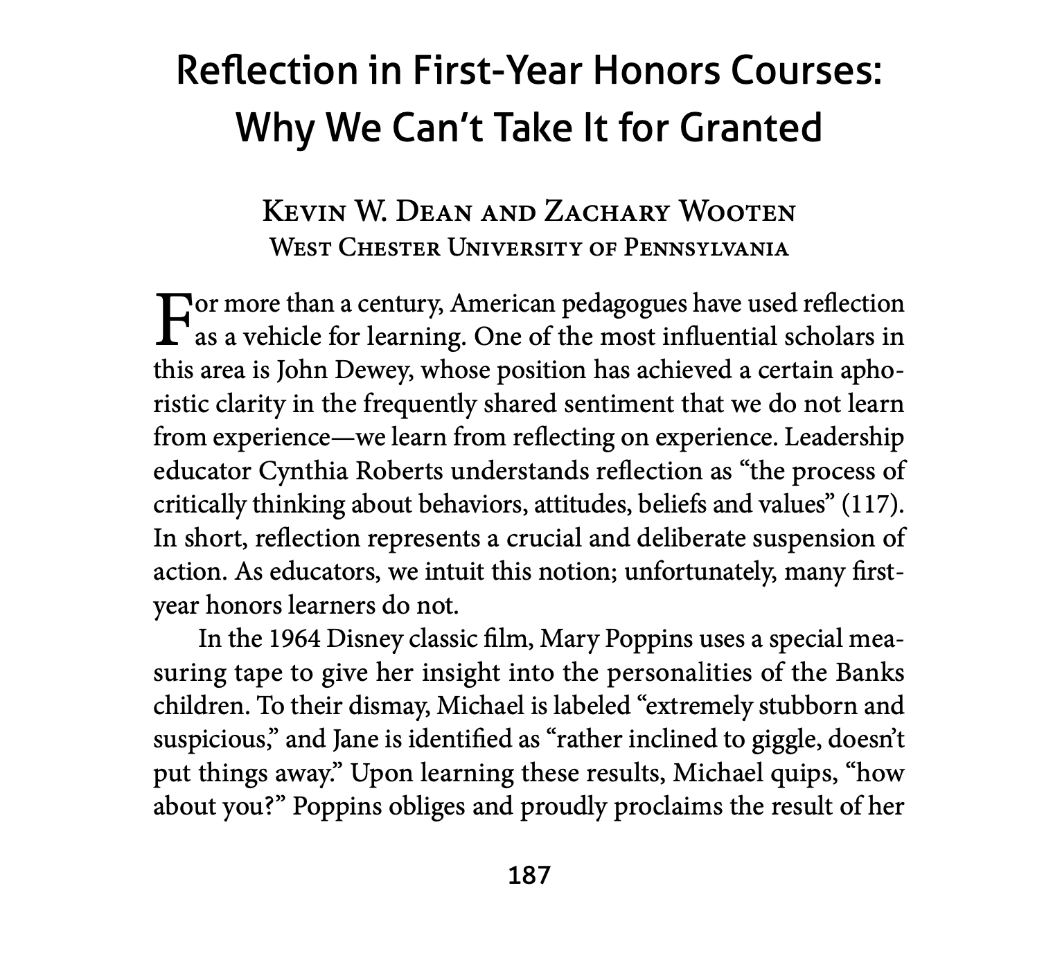 National Collegiate Honors Council Monograph Series
