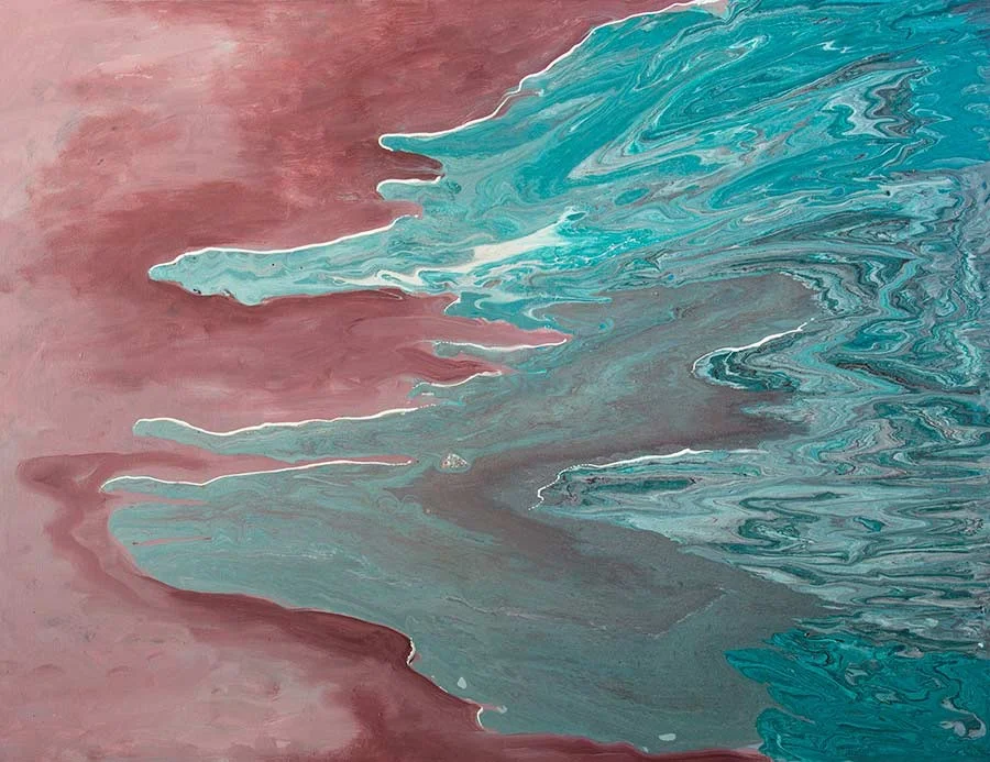 SOLD  Tidal Action - 120x90cm  (Copy)