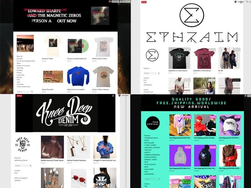 Custom Storefronts from Storenvy.com