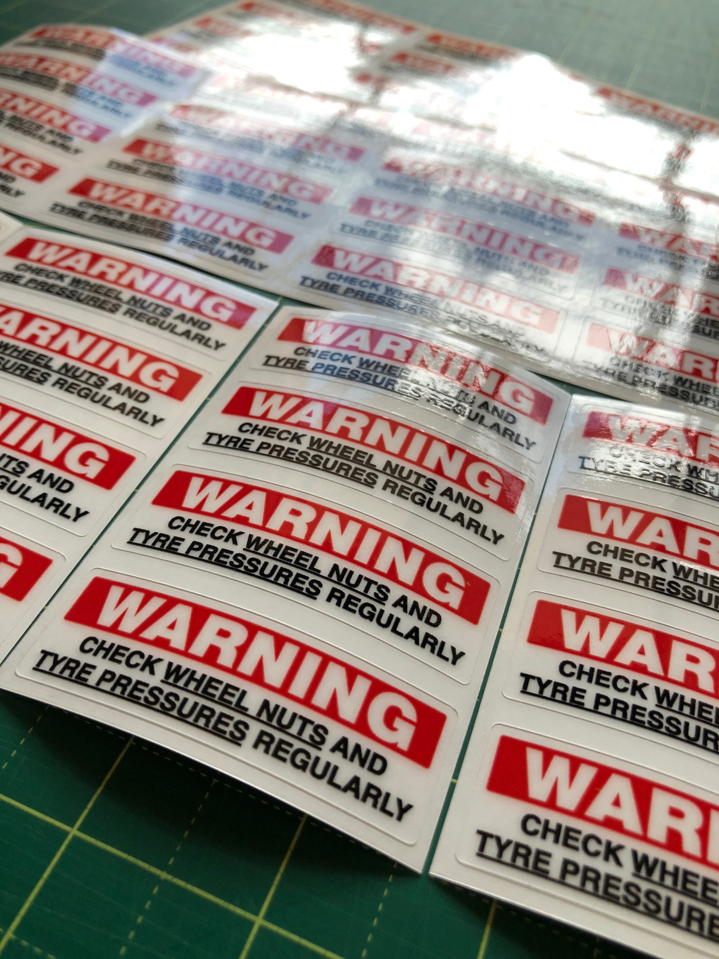 Warning Lables