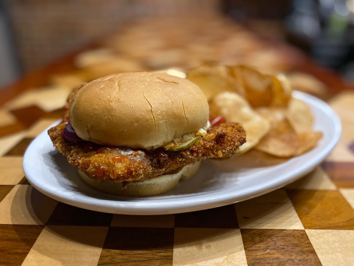 Our lunch special today is a breaded pork tenderloin served with Italian pasta salad! Soup of the day is lemon chicken &amp; rice! PLUS GRAB AND GO LUNCHES! We&rsquo;ll see you for lunch today at Good Fellows!