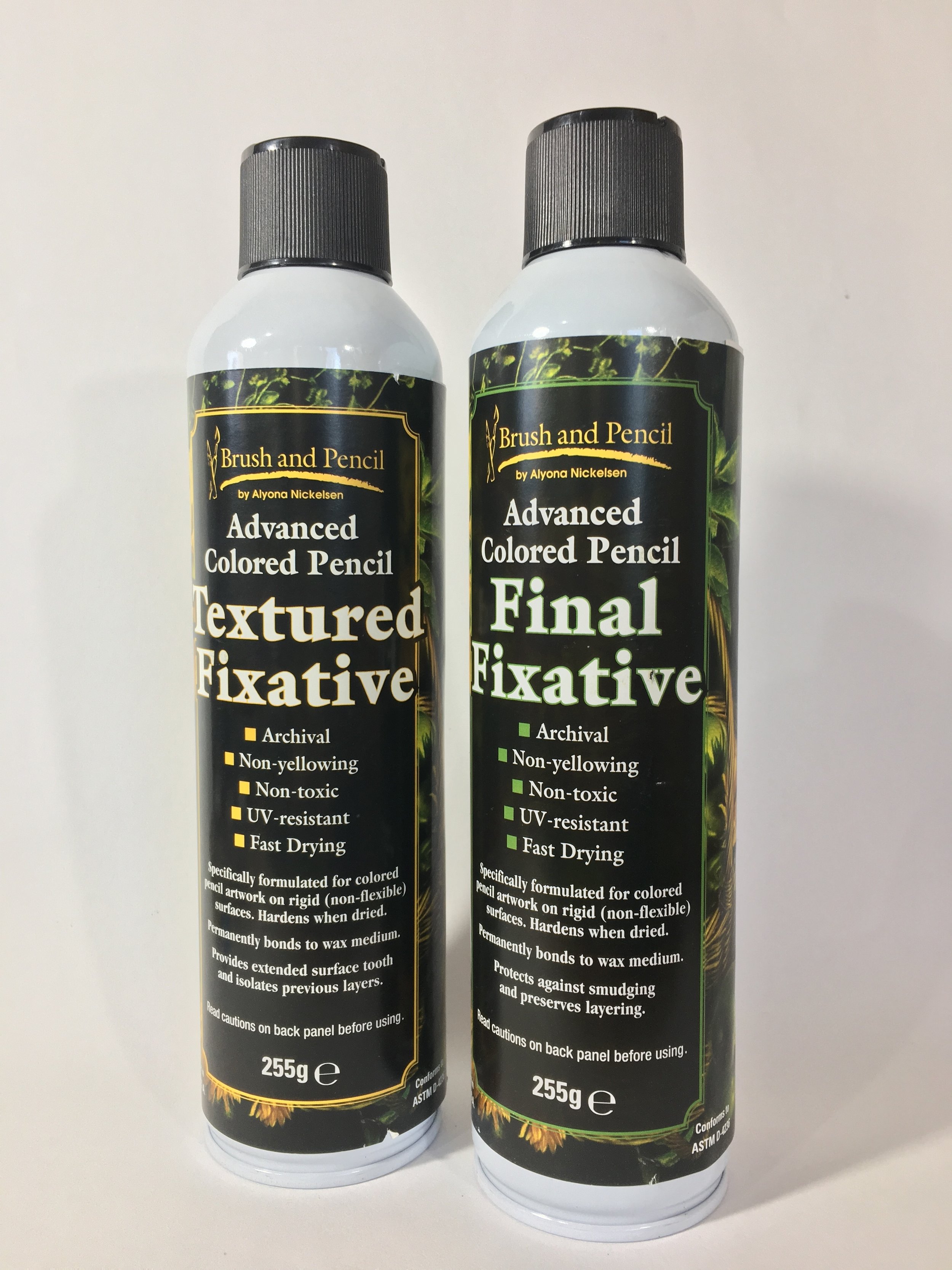 Textured and Final Fixative