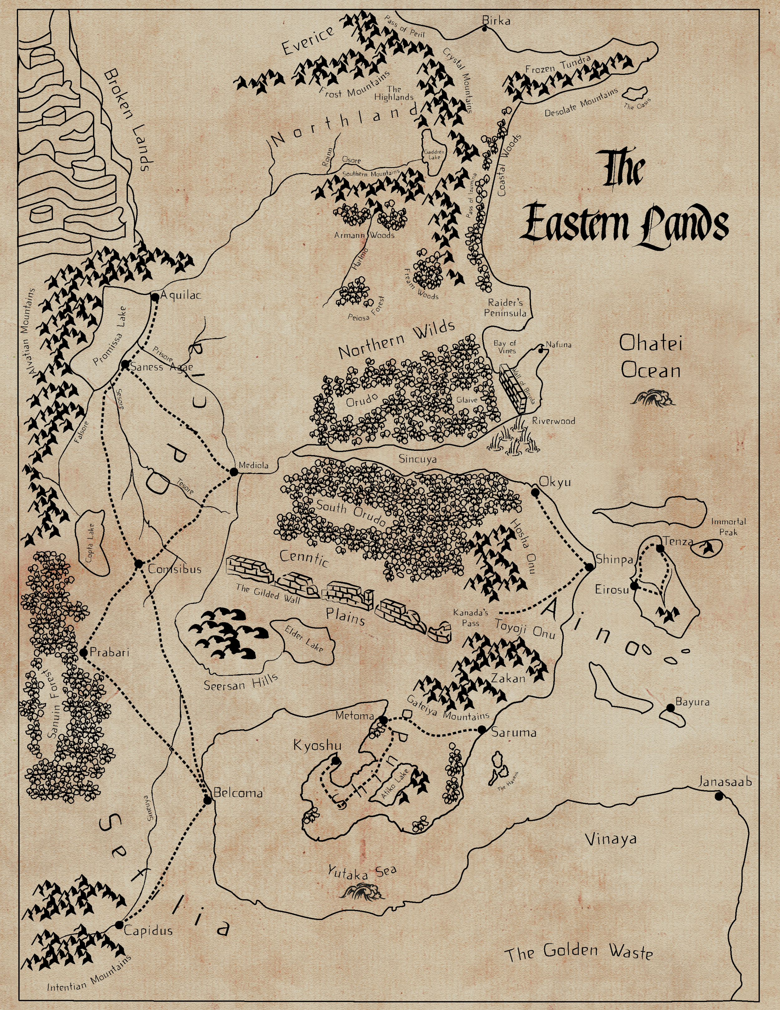 NEW BLOG POST: The World of The Eastern Lands