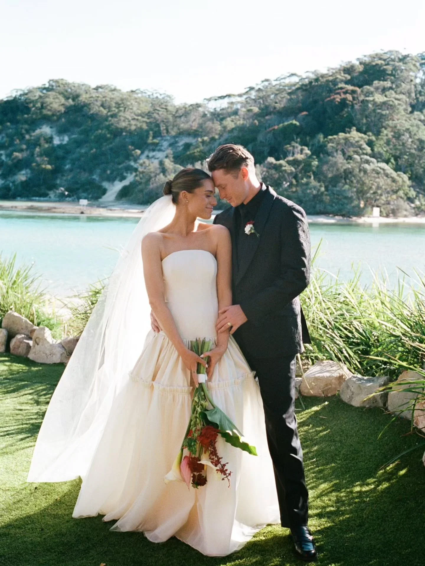 Sophie &amp; Luke on 35mm | The Cove, Jervis Bay 

While Rosie captured the day digitally, I spent the entire wedding shooting film. Every frame becomes so intentional with film. Watching, waiting, anticipating and slowing down for the exact moment. 