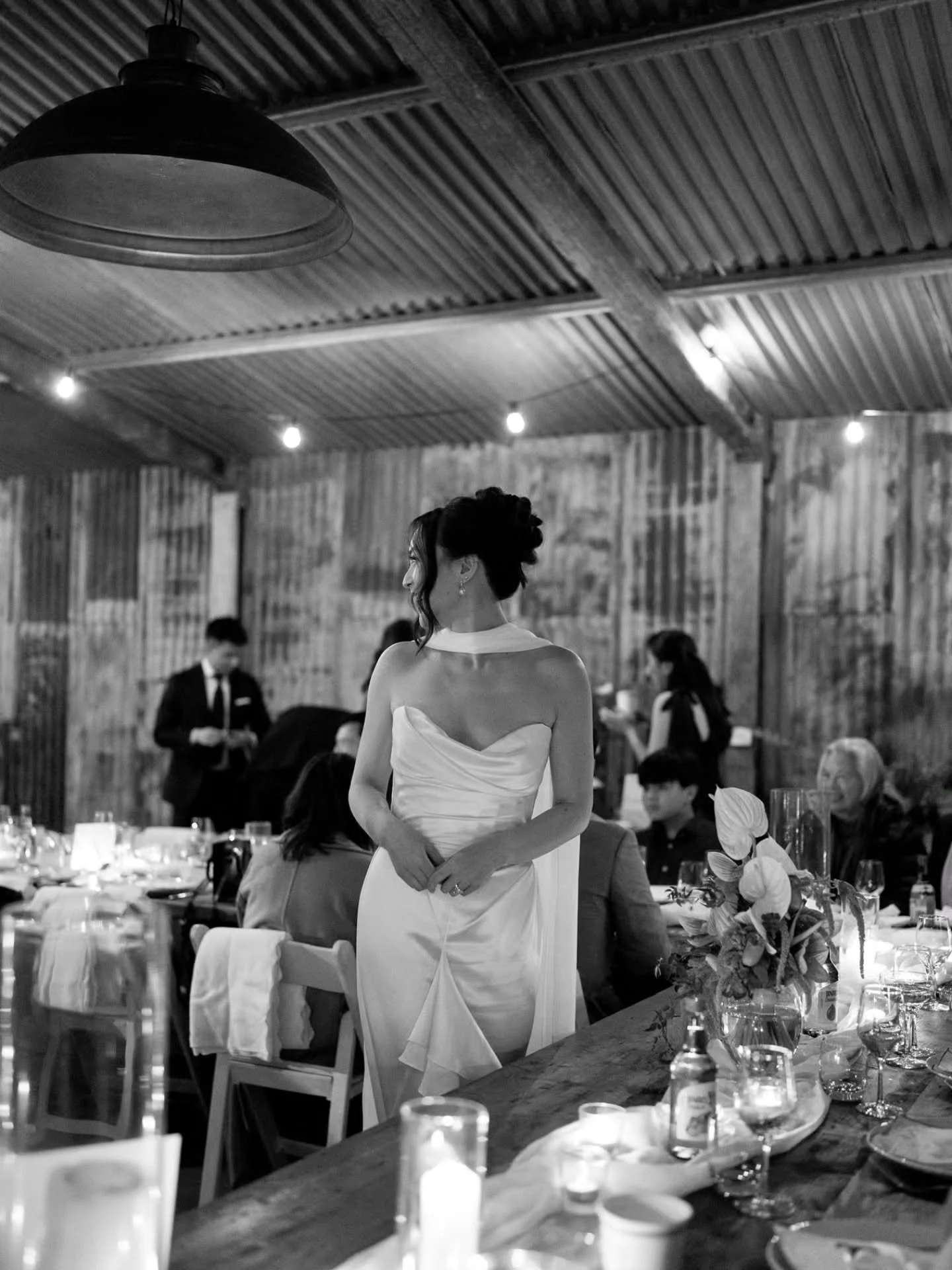 The reception isn't something I share often, but maybe I should. 

It's the part of the day where the timeline slows down and the celebration takes over. Where glasses are raised, stories are shared, and your favourite people remind you just how love