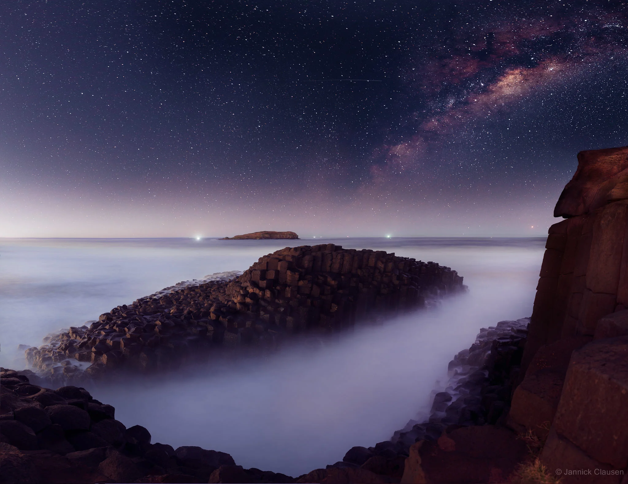 Fingal Heads Causeway, NSW, Australia