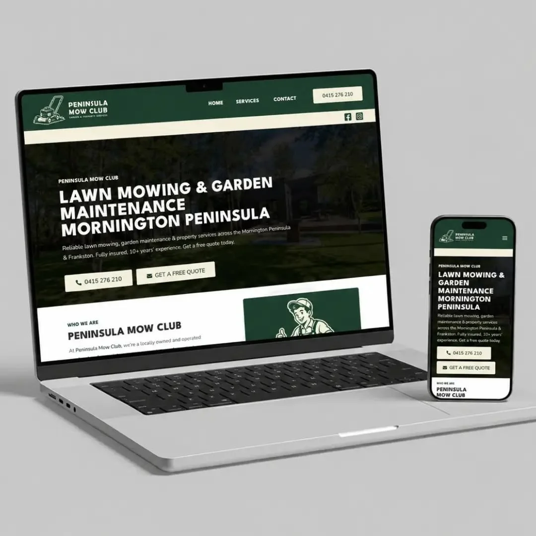 Complete Branding for our client @peninsulamowclub

We worked with our clients on some funky new branding &amp; website design to really make sure they stood out from the crowd &amp; attracted the work that they deserve 😎

📧 info@designhouseco.com.