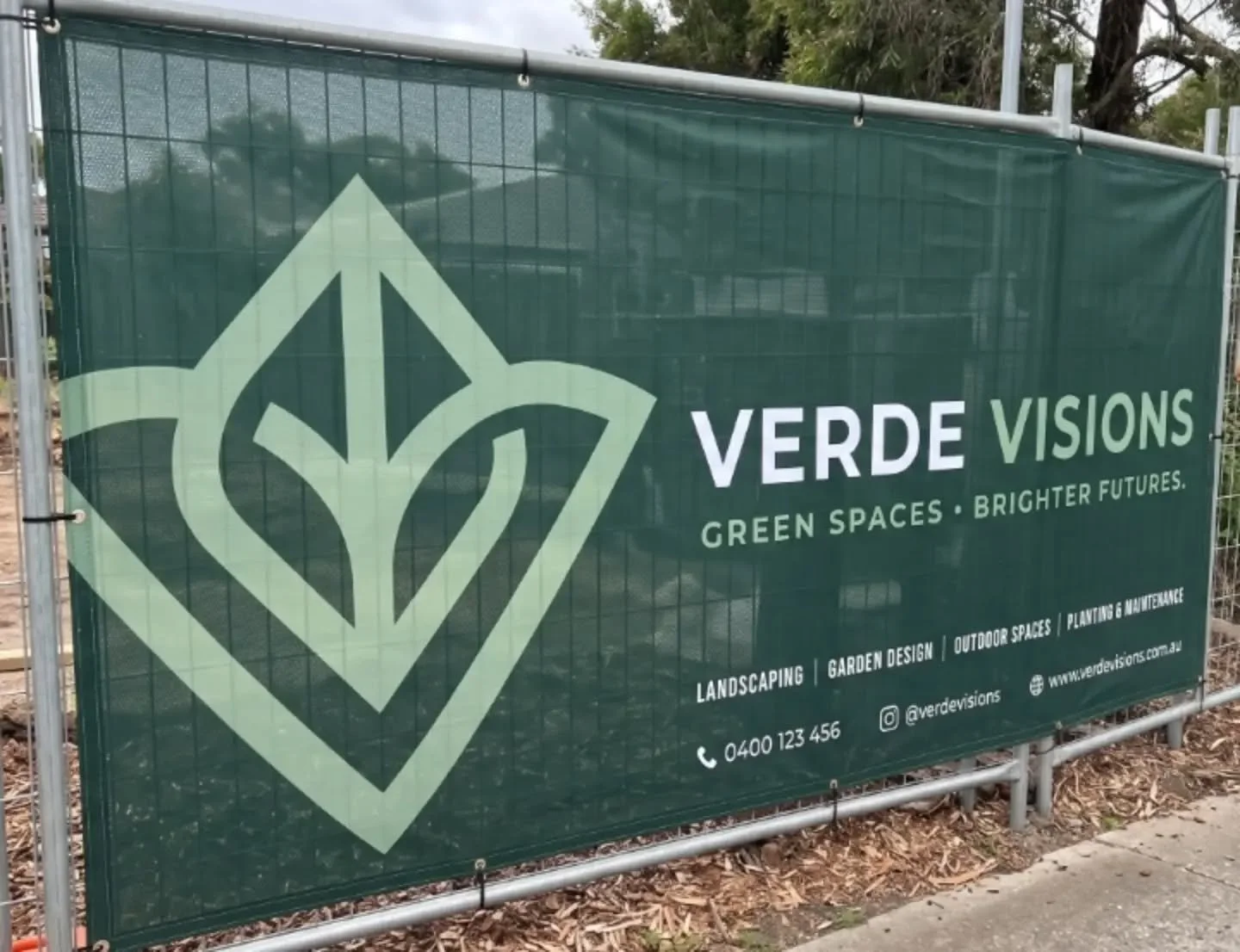 Branding designed for Verde Visions 
We worked on creating a standout 🌱+V brandmark to really help showcase the brands identity.. 

Modern &amp; Timeless.. designed to grow with the business as it continues to grow 👌