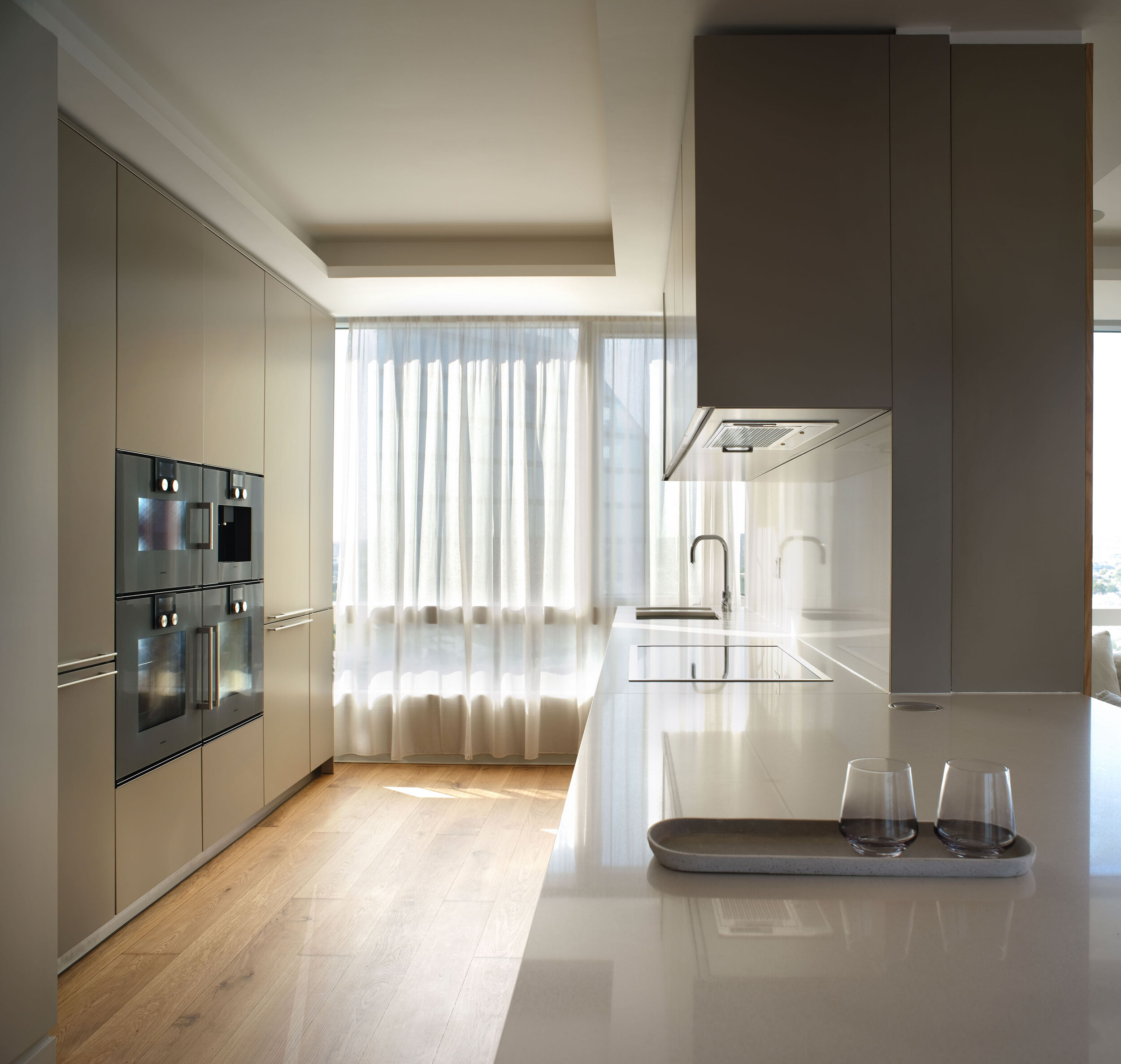 WOMO Architects London Canaletto Interior Apartments Kitchen