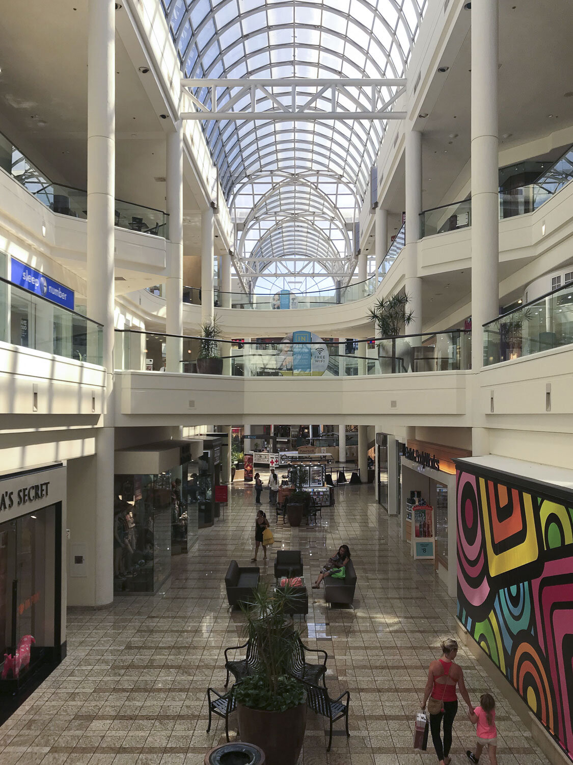 WOMO Architects Los Angeles LA Mall Transformation Renovation Retail Existing Atrium
