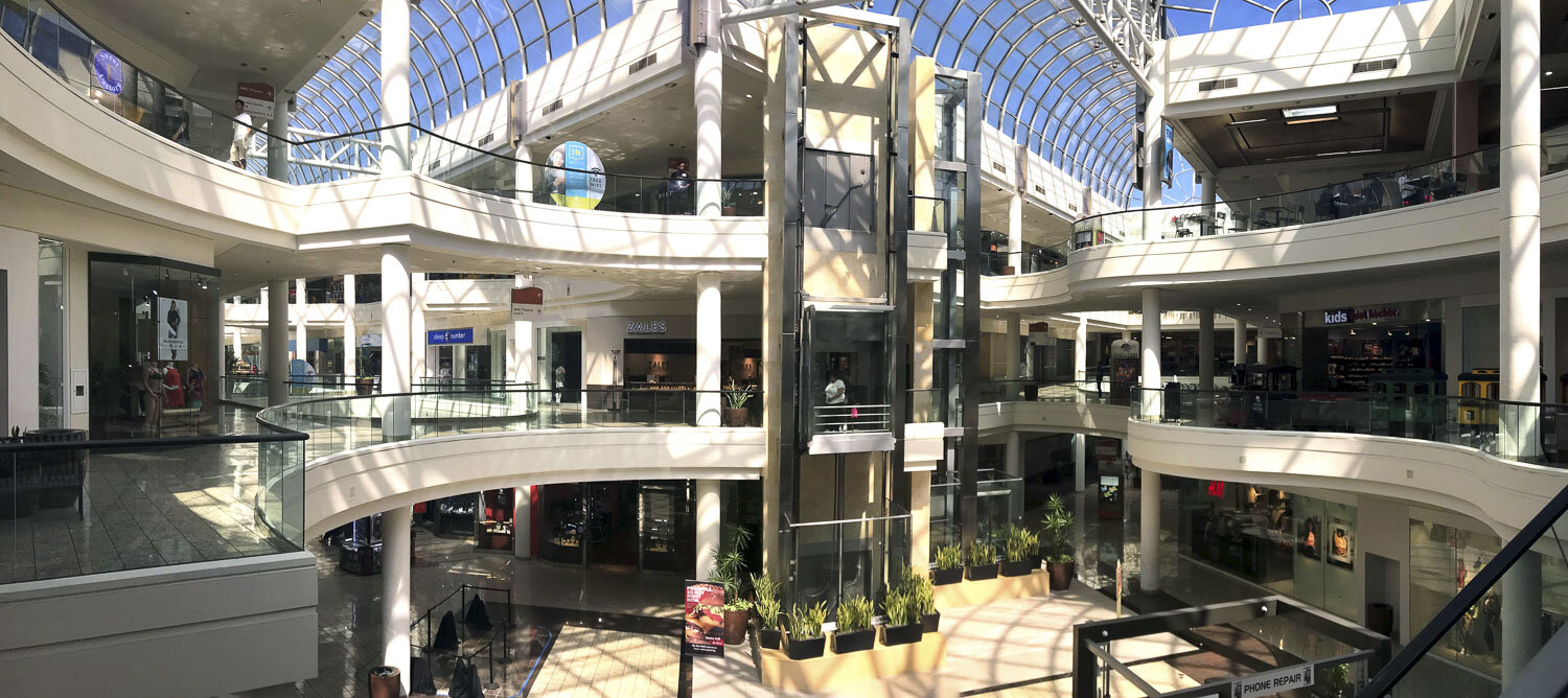 WOMO Architects Los Angeles LA Mall Transformation Renovation Existing Retail Atrium