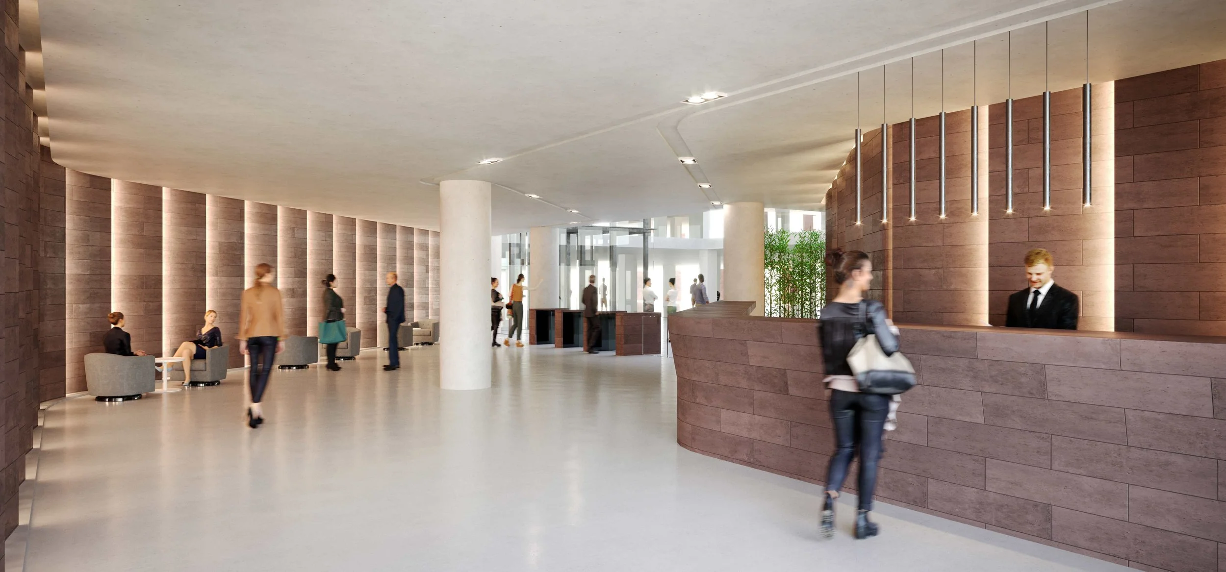 WOMO Architects London Millennium Bridge House Reception Lobby.jpg