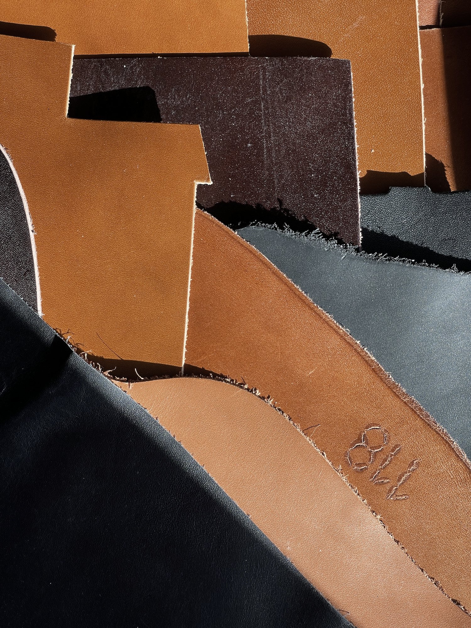 Resteskinn frå Jørn Jensen Lærhandel