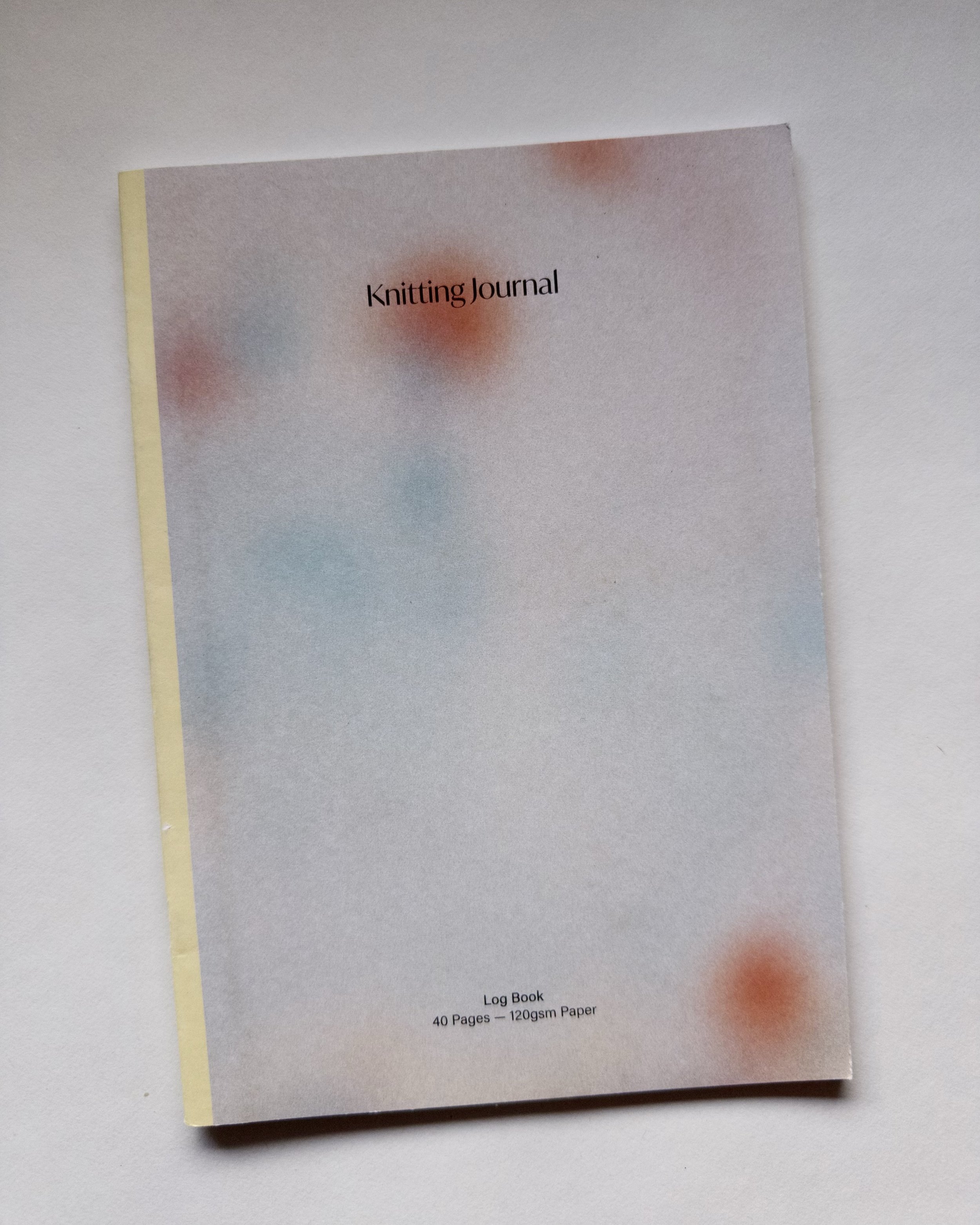 prosjektbok for strikking/hekling