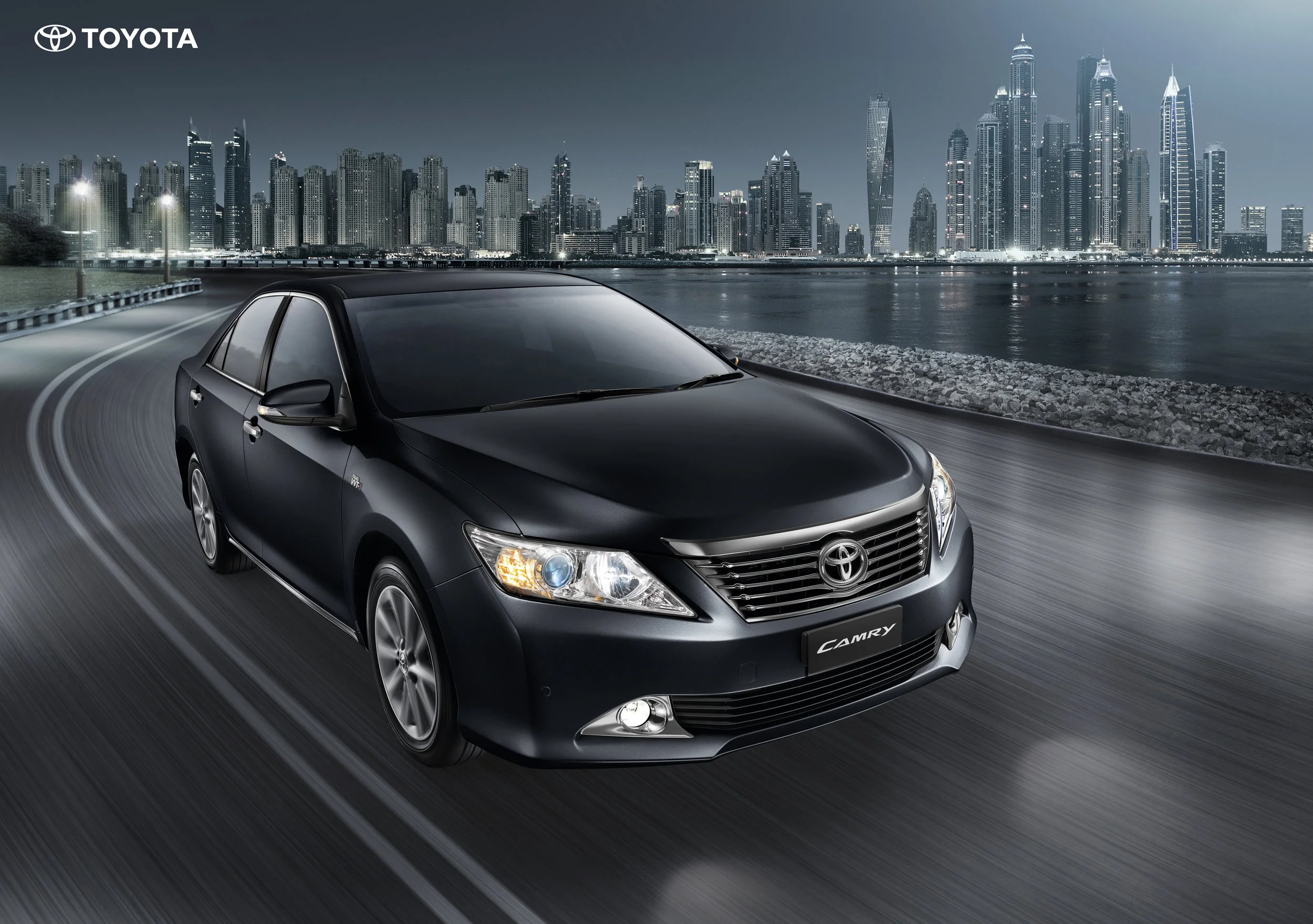 Toyota Camry Client (Advertiser): Toyota Motor Thailand Agency: Dentsu (Thailand) Retoucher: Illusion, Bangkok
