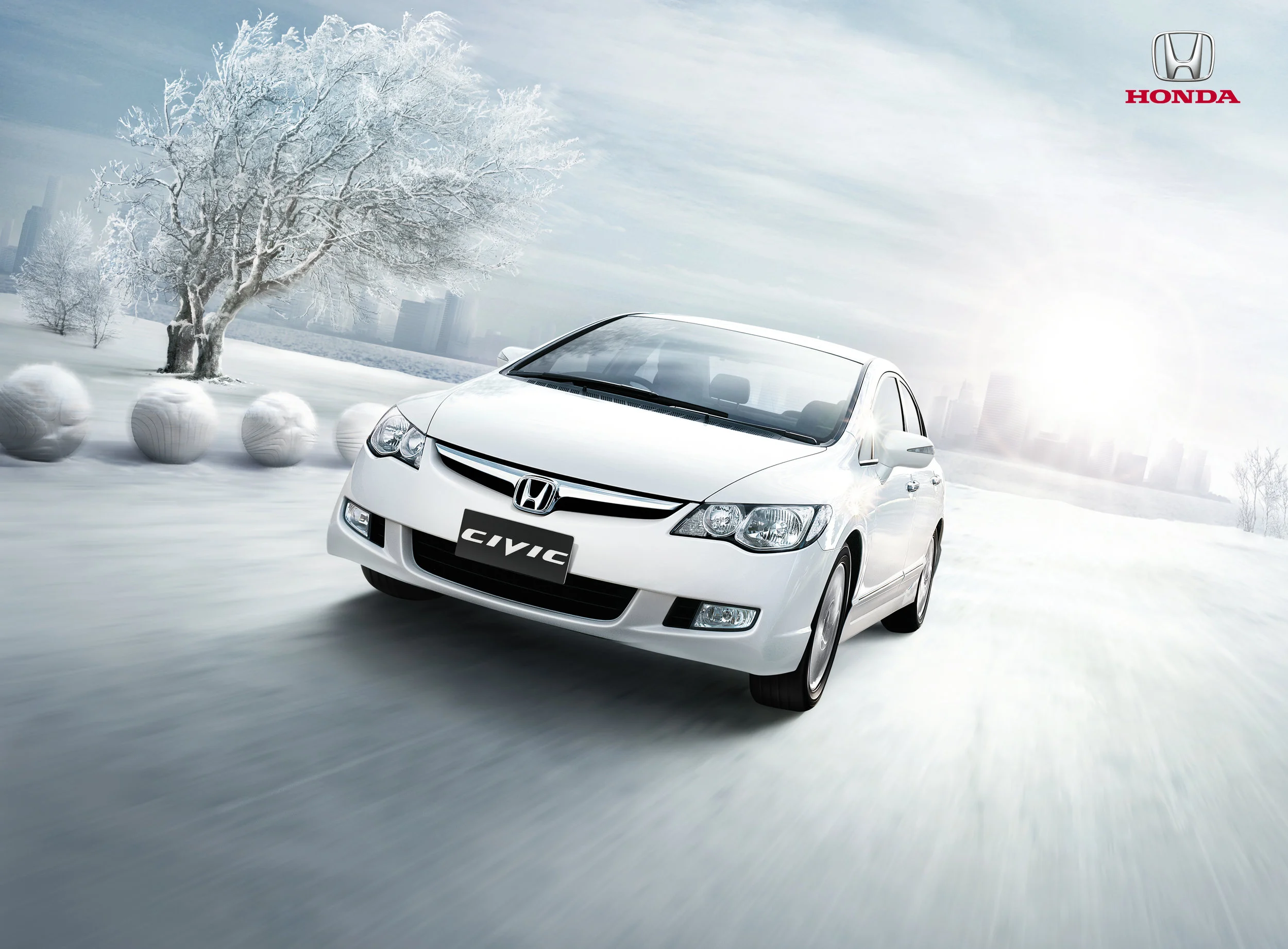Honda CIVIC Client (Advertiser): Honda Automobile (Thailand) Co., Ltd. Agency: Ogilvy Group Thailand Retoucher: Illusion, Bangkok
