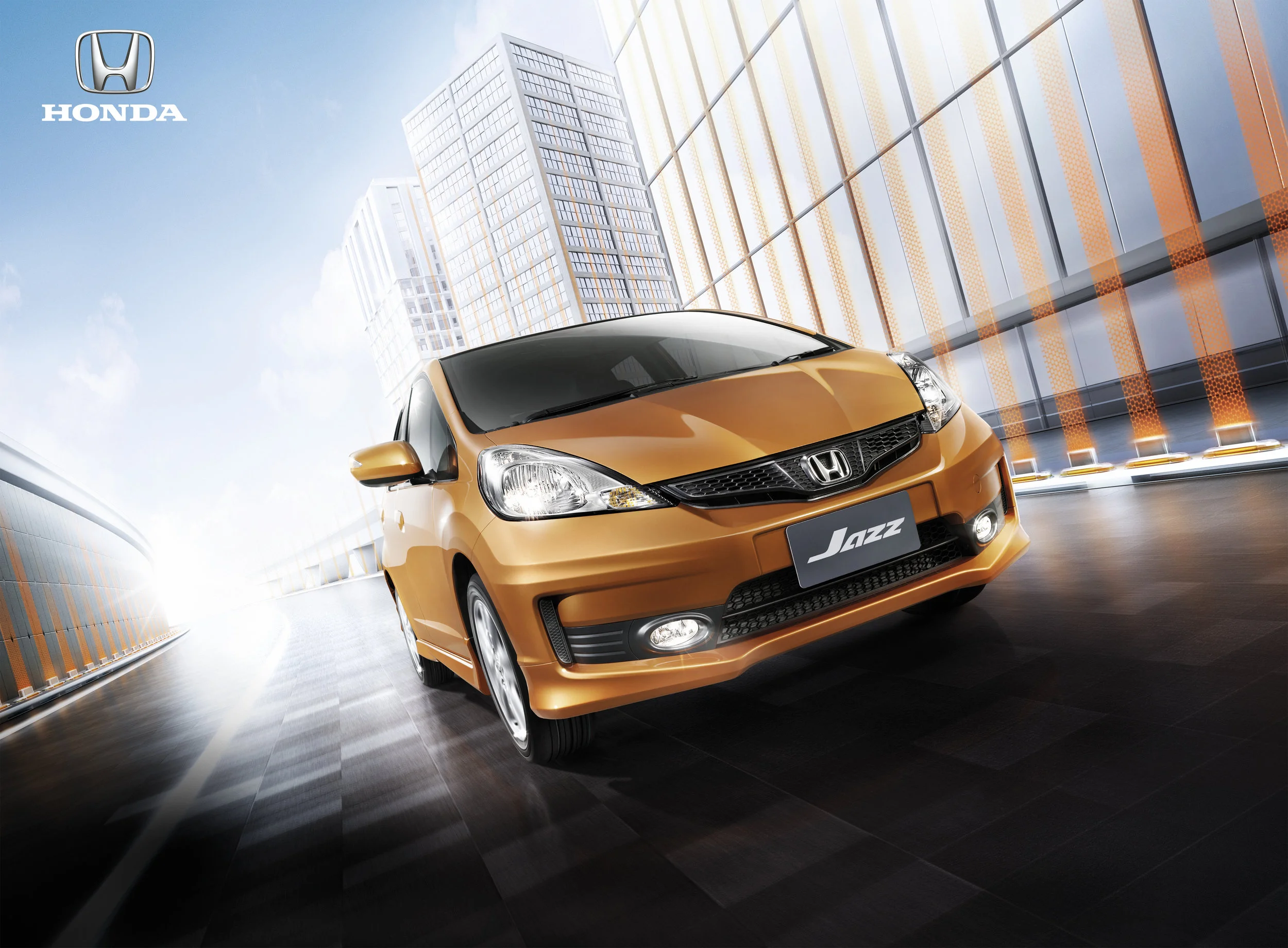 Honda Jazz Client (Advertiser): Honda Automobile (Thailand) Co., Ltd. Agency: Chuo Senko (Thailand) Retoucher: Illusion, Bangkok