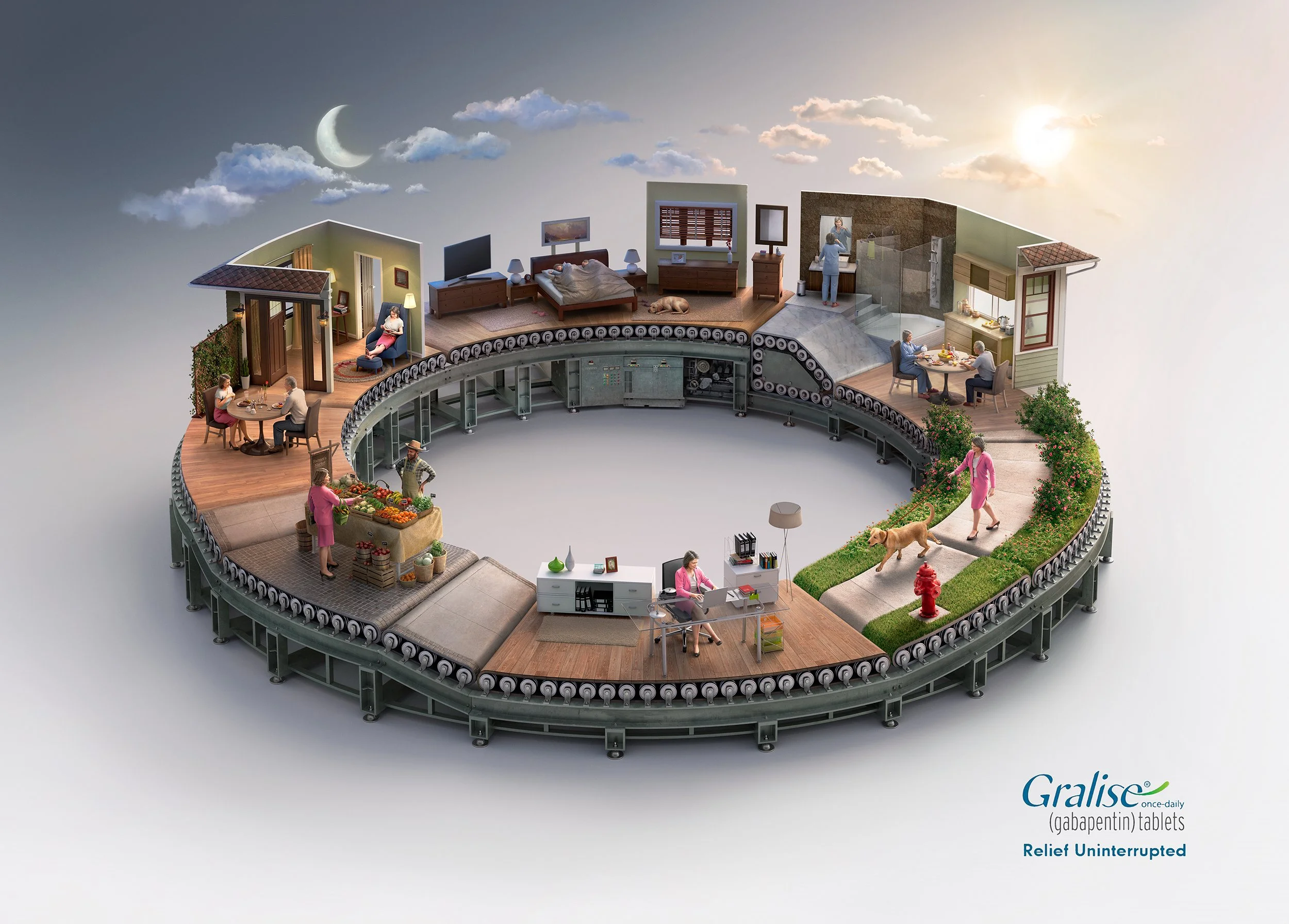 Around The Clock - ILLUSION CGI STUDIO