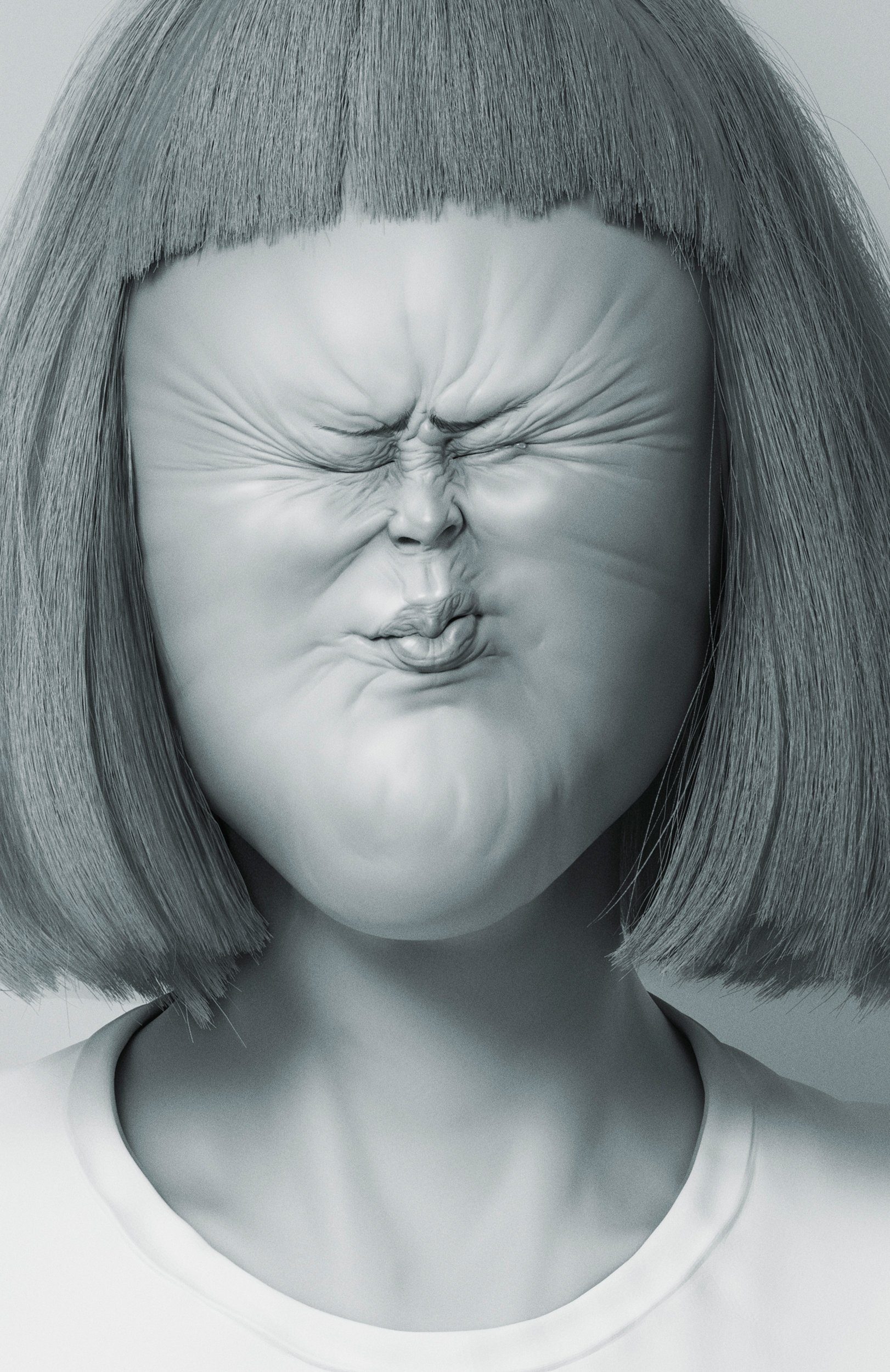 Sour Faced Woman_Grey Model.jpeg