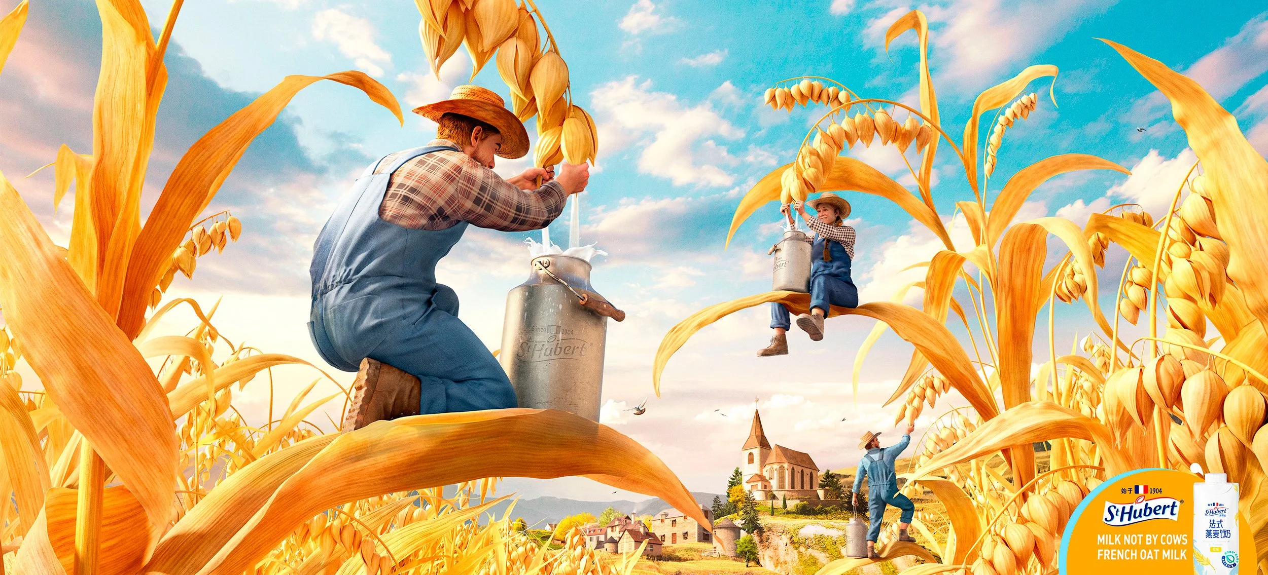 Milk Not From Cows - ILLUSION CGI STUDIO