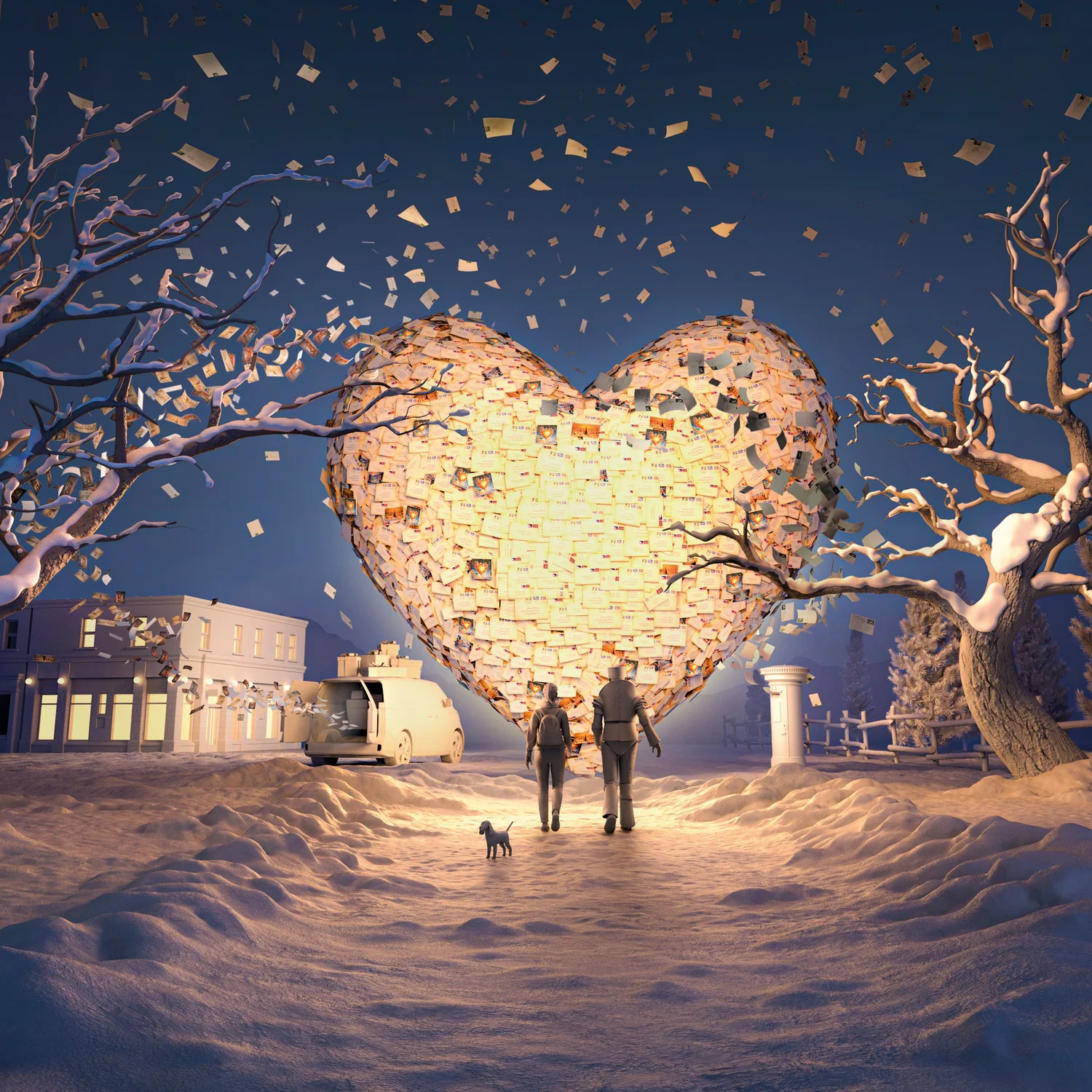 An Post "Send from the heart" - ILLUSION CGI STUDIO