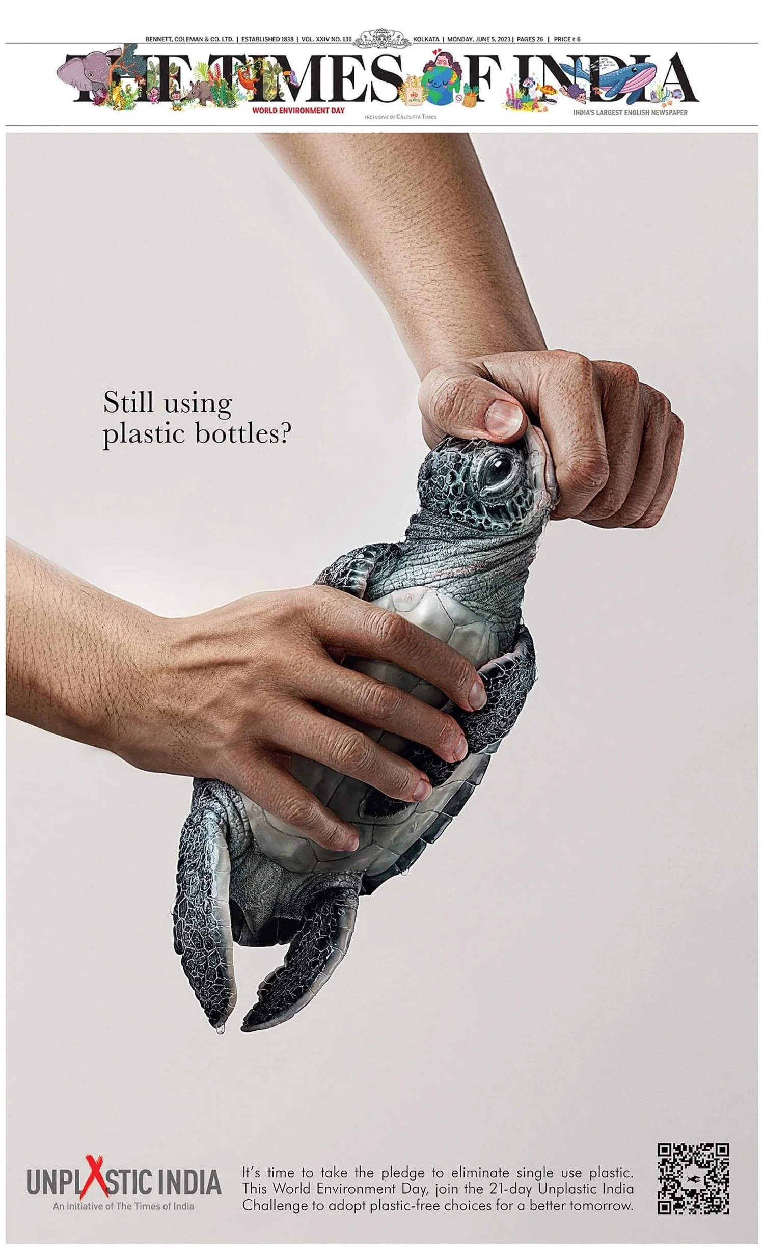 #UnplasticIndia - ILLUSION CGI STUDIO