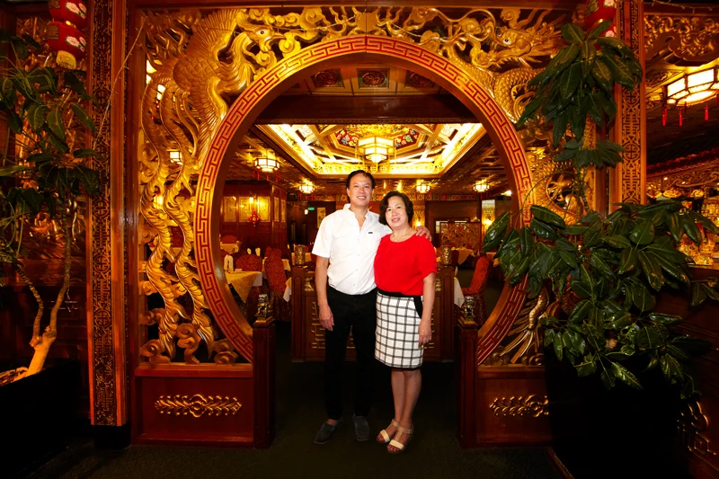 Golden Sea Dragon, Coonabarabran. Raymond and Anna Lee