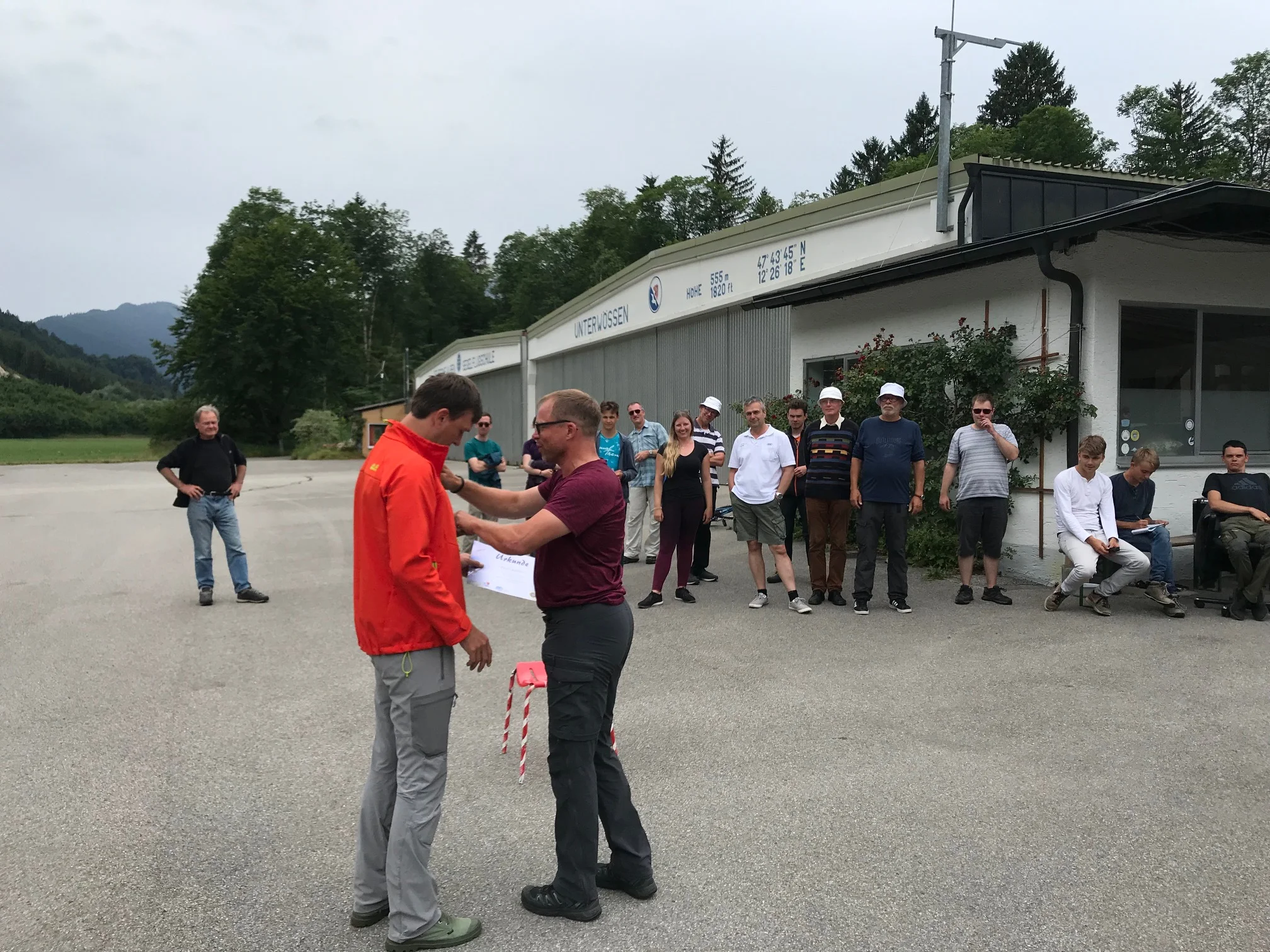Eine von 9 A-Prüfungen in den letzten Wochen. Herzlichen Glückwunsch allen Alleinfliegern!!!