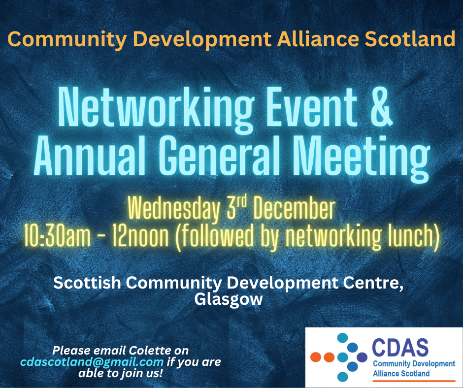 Community Development Alliance Scotland