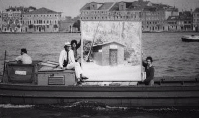 UFO AT THE VENICE BIENNALE, 1978