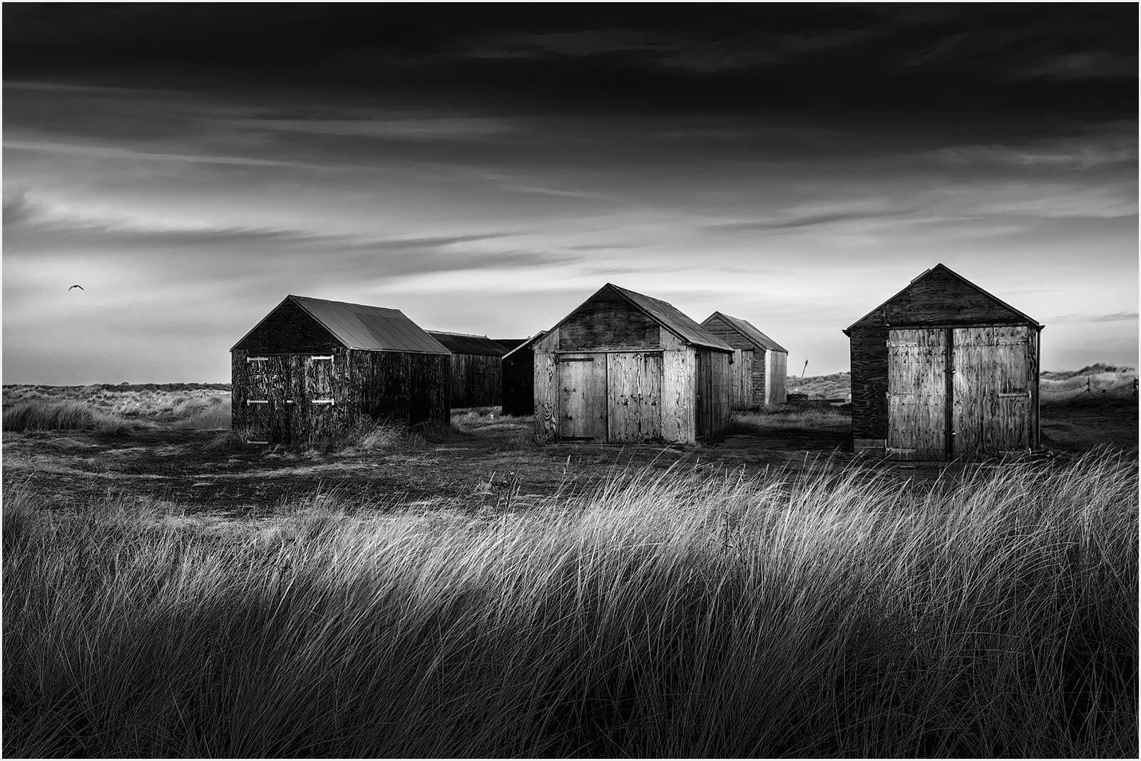  3rd Place - Silent Whispers of Wintertons Fishing Huts by Tony White