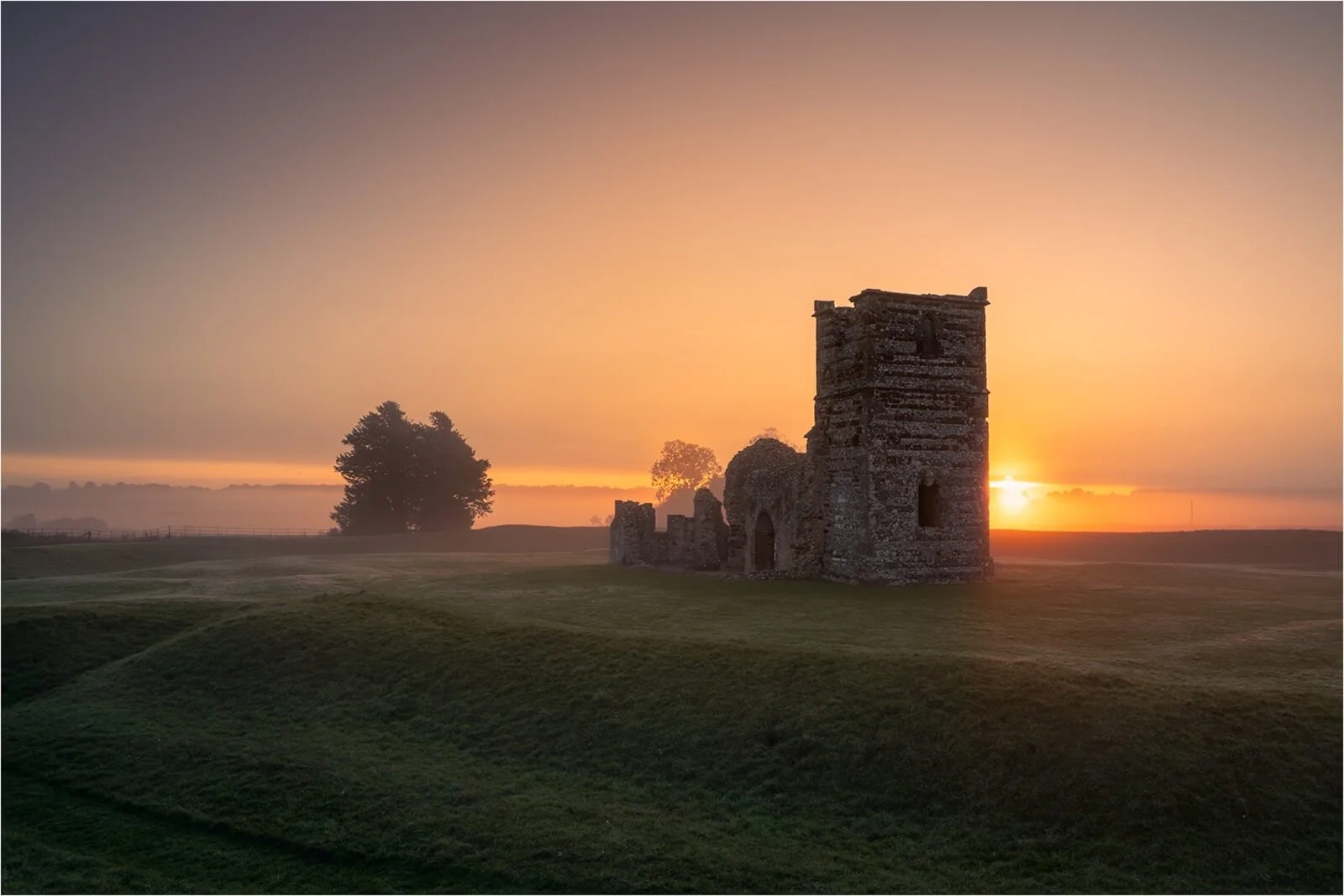 Dawn at Knowlton - Tony White