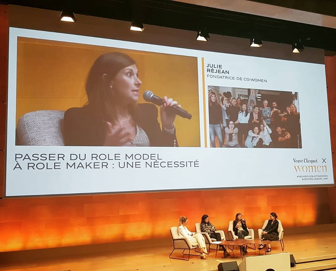 Il y a deux ans ce souvenir qui restera ancr&eacute; dans mon c&oelig;ur 💓

&Ecirc;tre identifi&eacute;e Role Maker par @veuveclicquot et prendre la parole sur sc&egrave;ne pour expliquer ma vision au travers de #cowomen. 

Lancer Le r&eacute;seau #