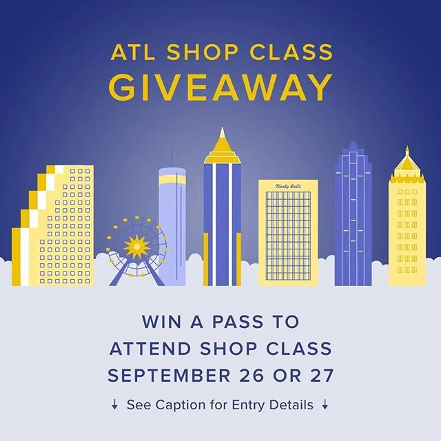 #Repost Click the 🔗 in @atlshopifymeetup  Bio! - &quot;Monday Fun! 🎉 We're giving away 5 passes to Atlanta Shop Class and YOU could be the lucky winner! To enter the giveaway simply click the link in our bio and submit your email address! Go Now! ?