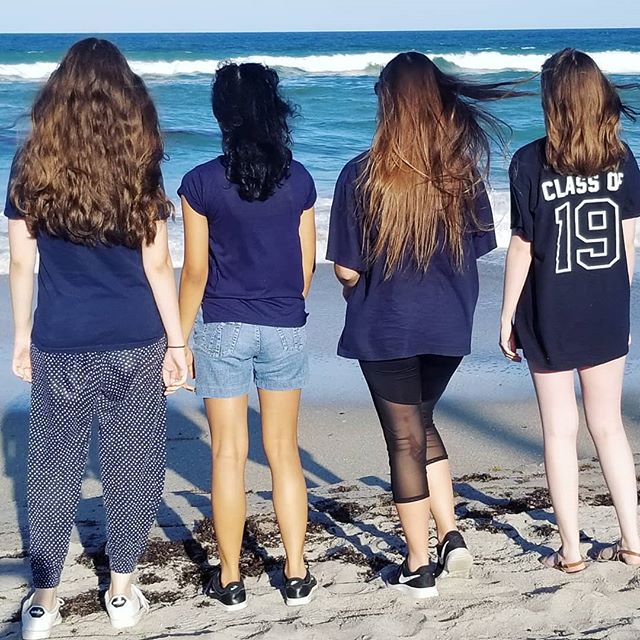 Ten hours and a toxic algae bloom, but we made it to the beach. We debate tomorrow at Nova High School!