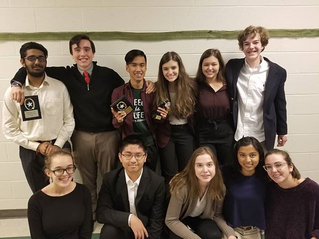 This weekend, we traveled a little closer to home - the Peach State Classic in Carrollton. The team debated well - AND we had a little help from Gwyn ('18), who judged for us this weekend.
Kiko (OO, IMP) and Aidan (EXT) earned state bids. Mariah and Noor earned their second state bid...and more importantly, earned their second TOC bid! They are now the 4th CHS team to qualify to the Tournament of Champions in Public Forum! #debatelikeagirl
We'll be competing at Grady next weekend before taking a break for Thanksgiving...but we're already thankful for a successful month in debate!