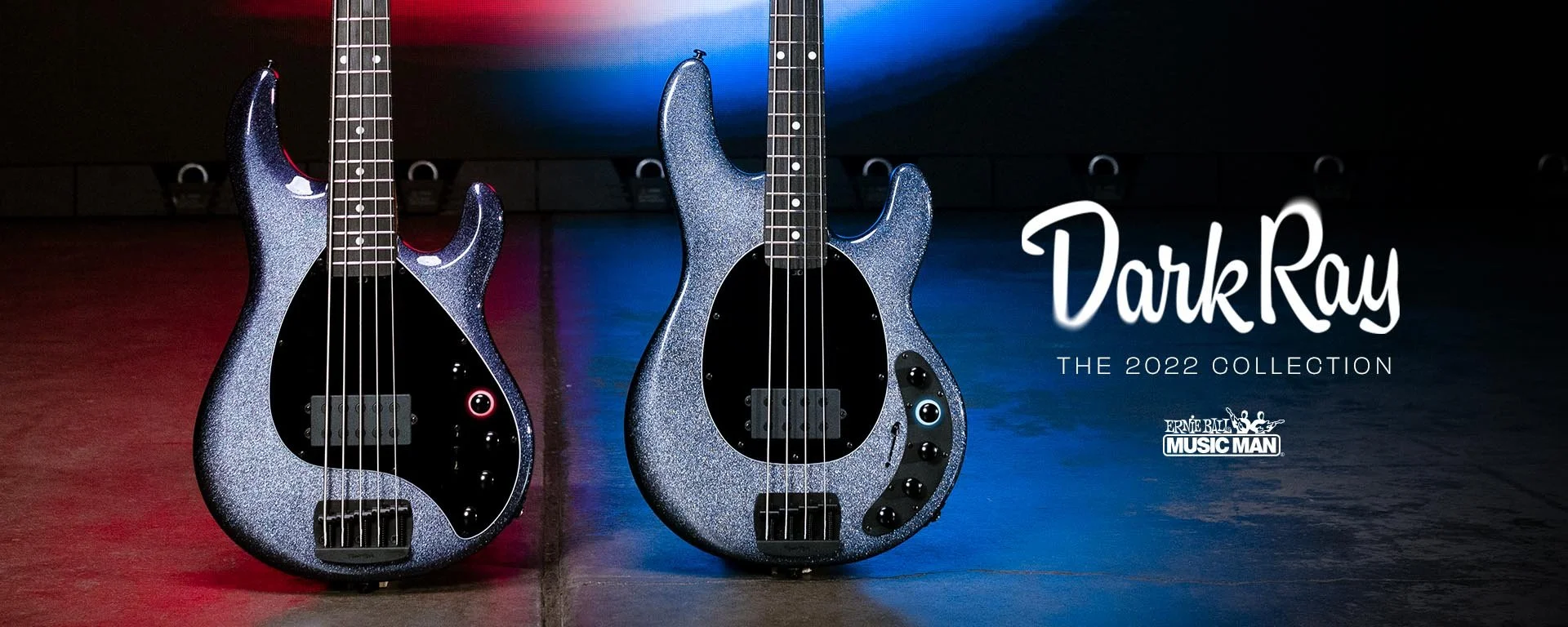 Ernie Ball Music Man launches the 2022 DarkRay Algam Benelux