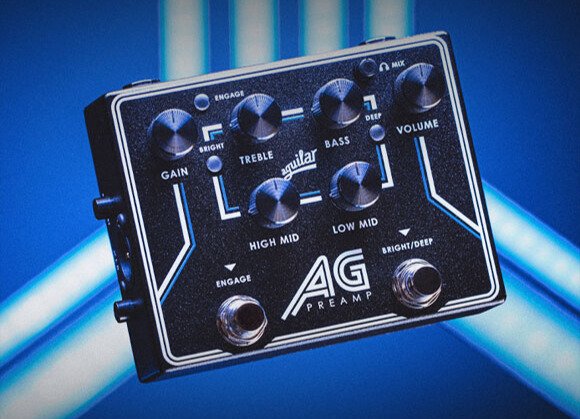 New for Summer 2023, the AG Preamp pedal!
