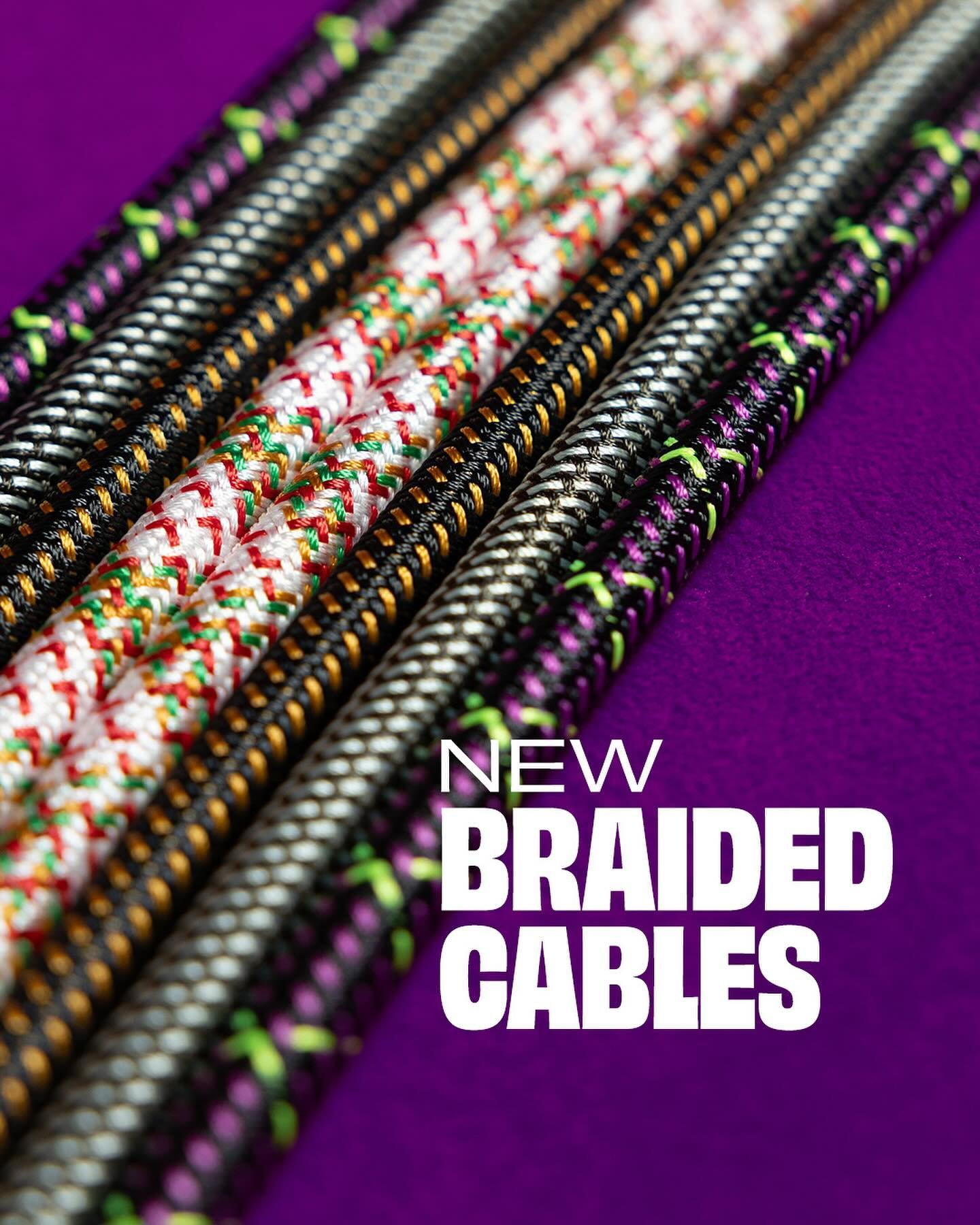 NEW! Introducing 4 new colors to the @ernieball Braided Cables collection!&nbsp;🌈
&nbsp;
🧐 Which one is your favorite?
&nbsp;
#ernie #ernieball #braided #braidedcables #cables #ernieballcables #newcolours #algambenelux
