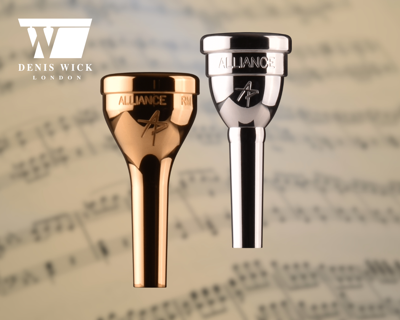 The new Alliance Brass mouthpieces from Denis Wick — Algam Benelux