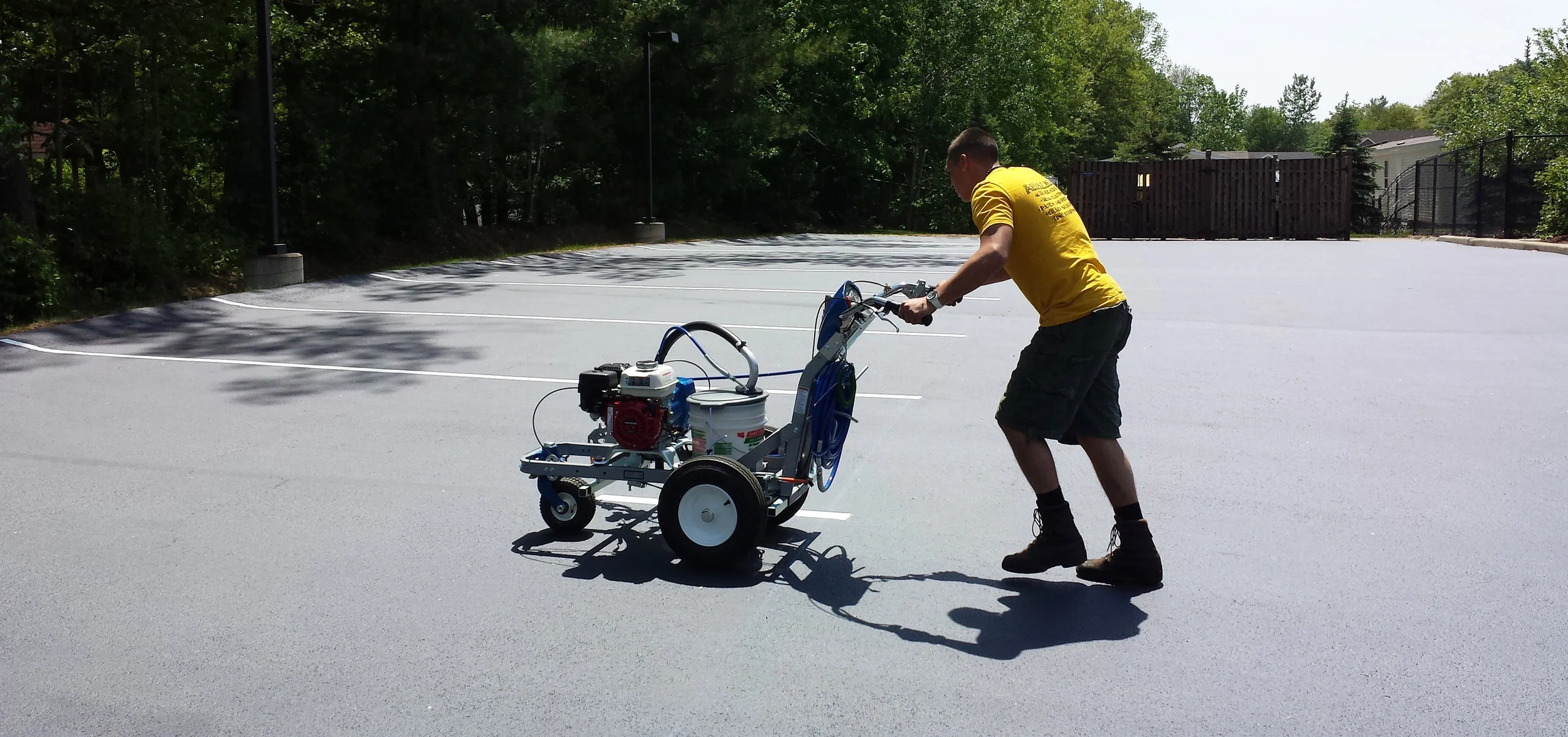 Striping — Asphalt Werx Inc.