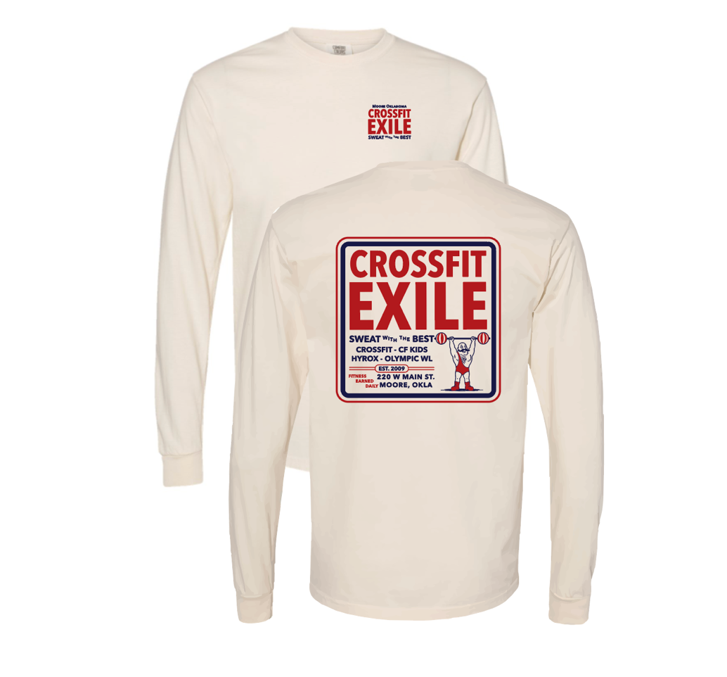 Crossfit Exile IVORY LONG SLEEVE
