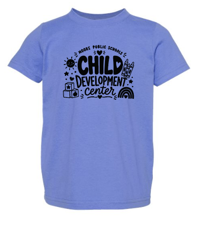 MPS CDC Toddler Tee CAROLINA BLUE