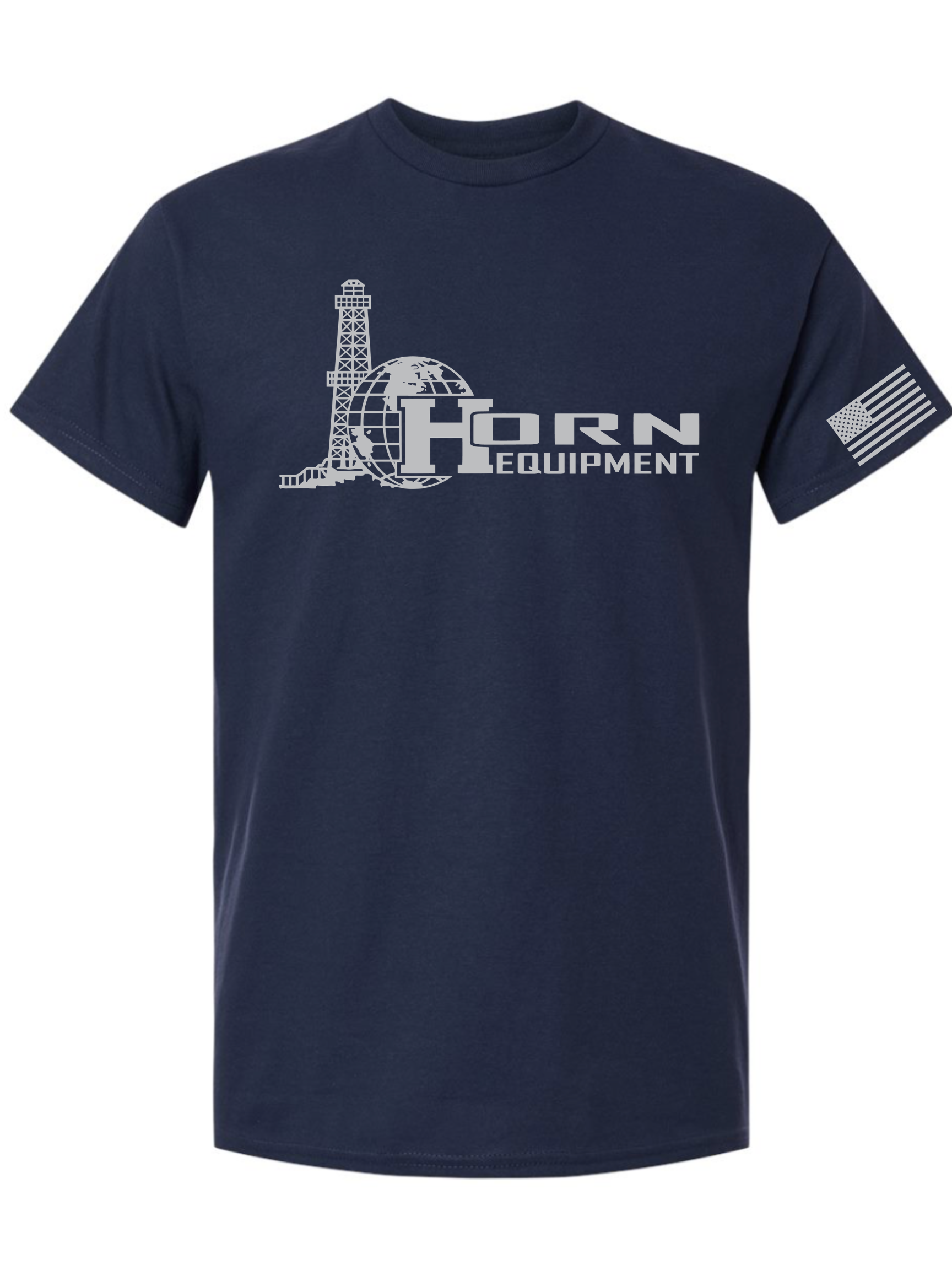 Horn Tee HEAVY COTTON NAVY