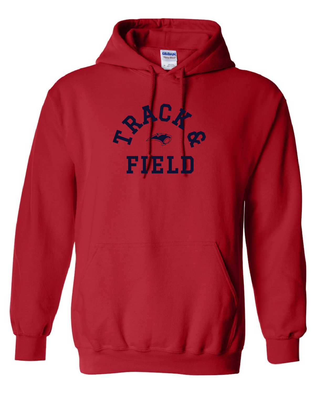SHS Track and Field Red Hoodie