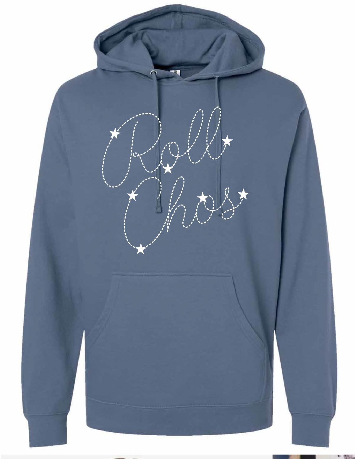 UCO POM - STORM BLUE ROLL CHOS HOODIE