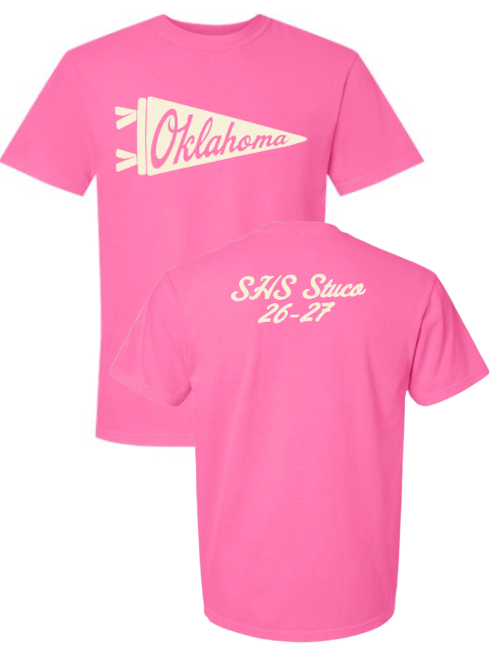 SHS STUCO Tee 26 NEON PINK