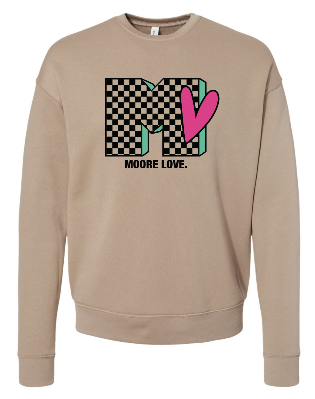TC Moore Love Adult Sweatshirt