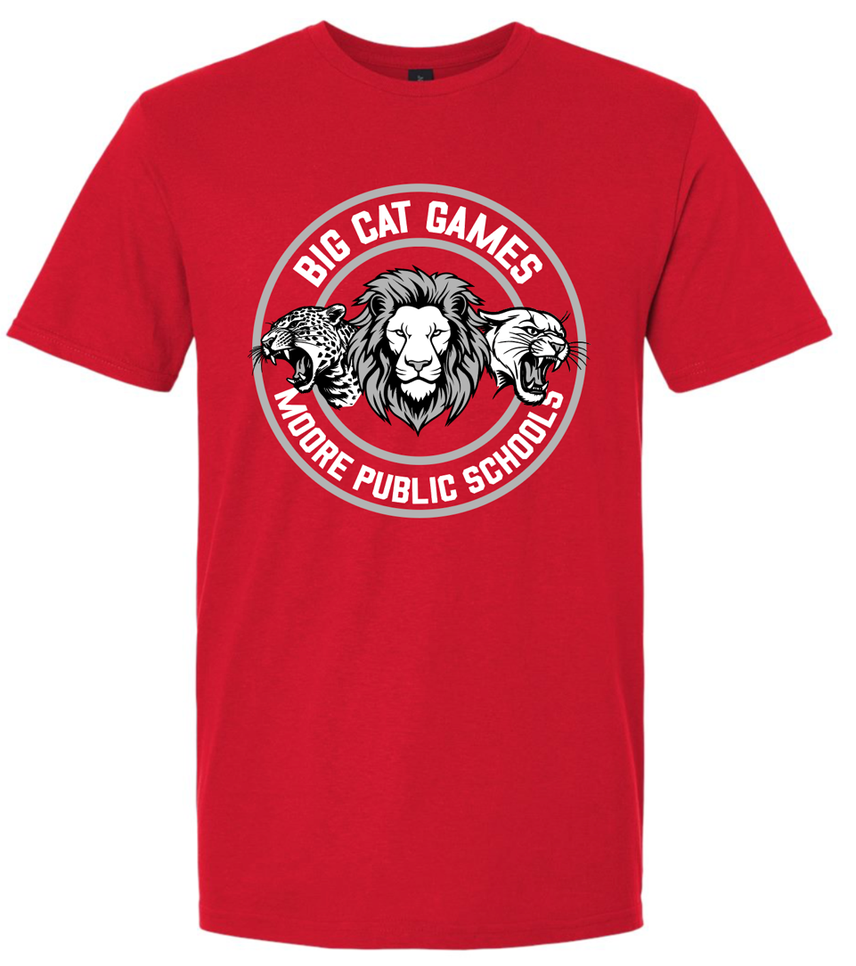 MPS BIG CATS - Red Tee